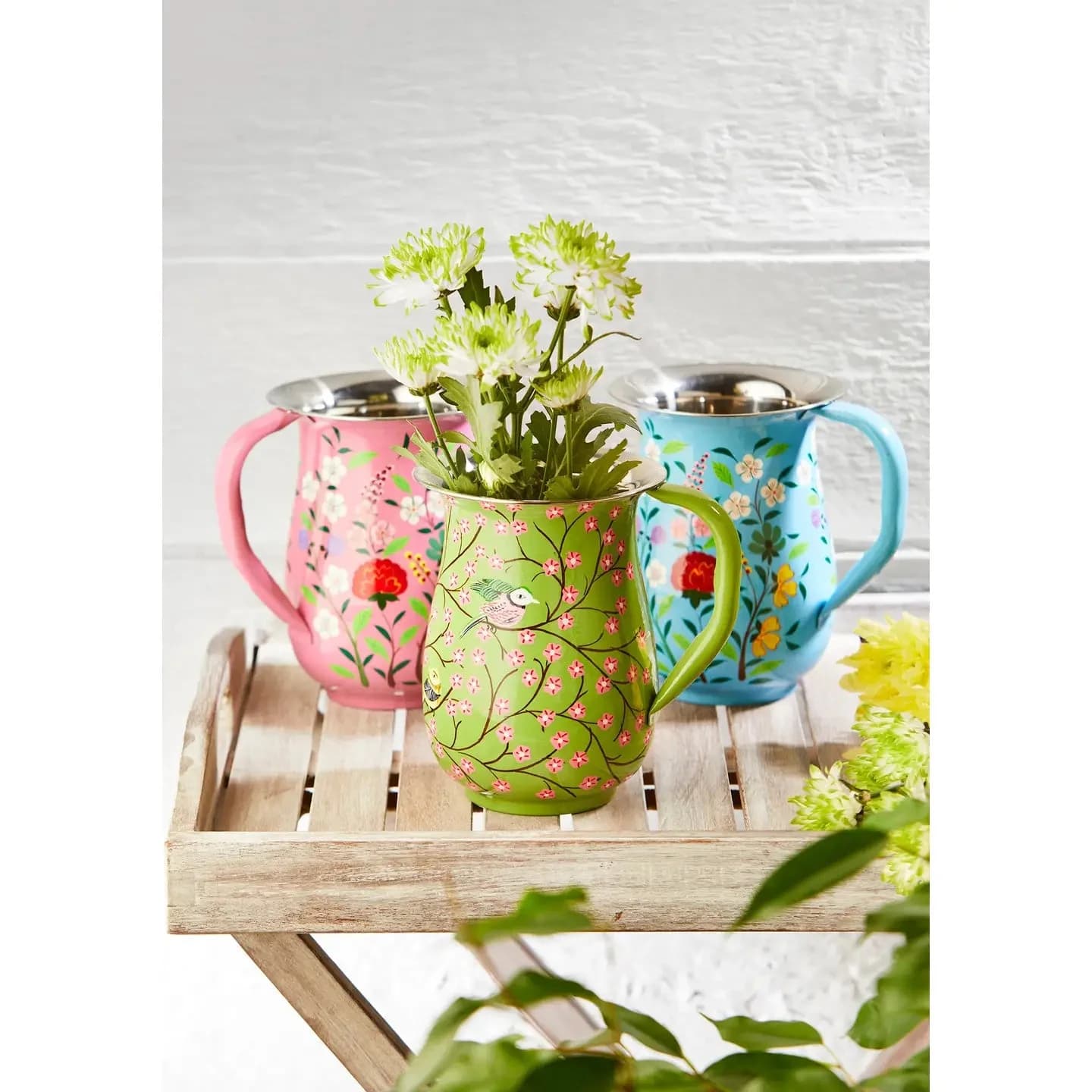 Sanasar Hand Painted Enamel Jug