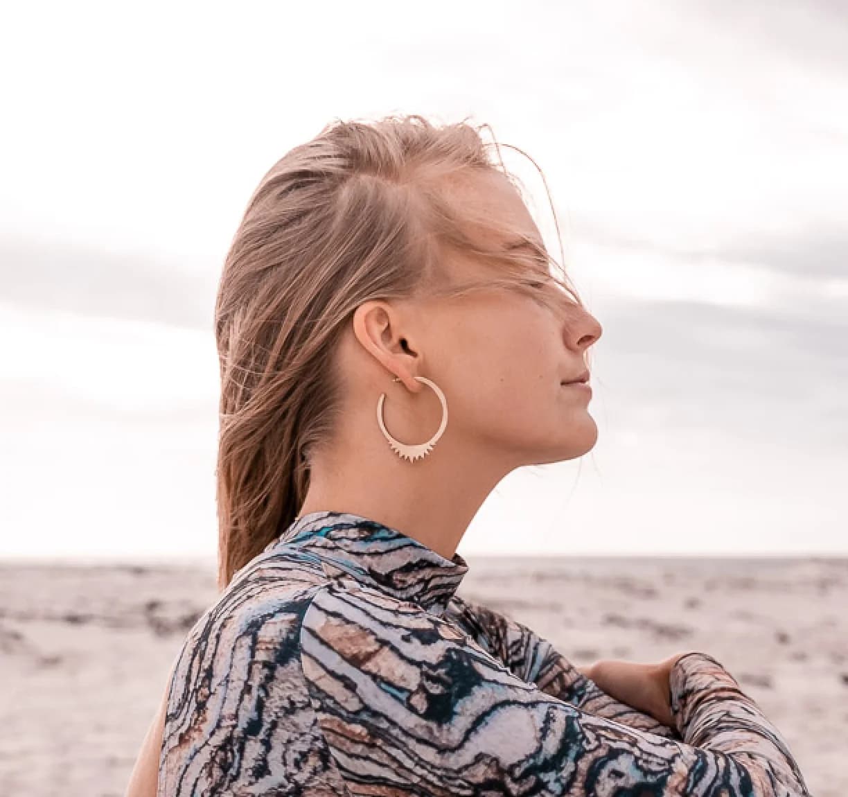 Sita Hoop Earrings – image 1