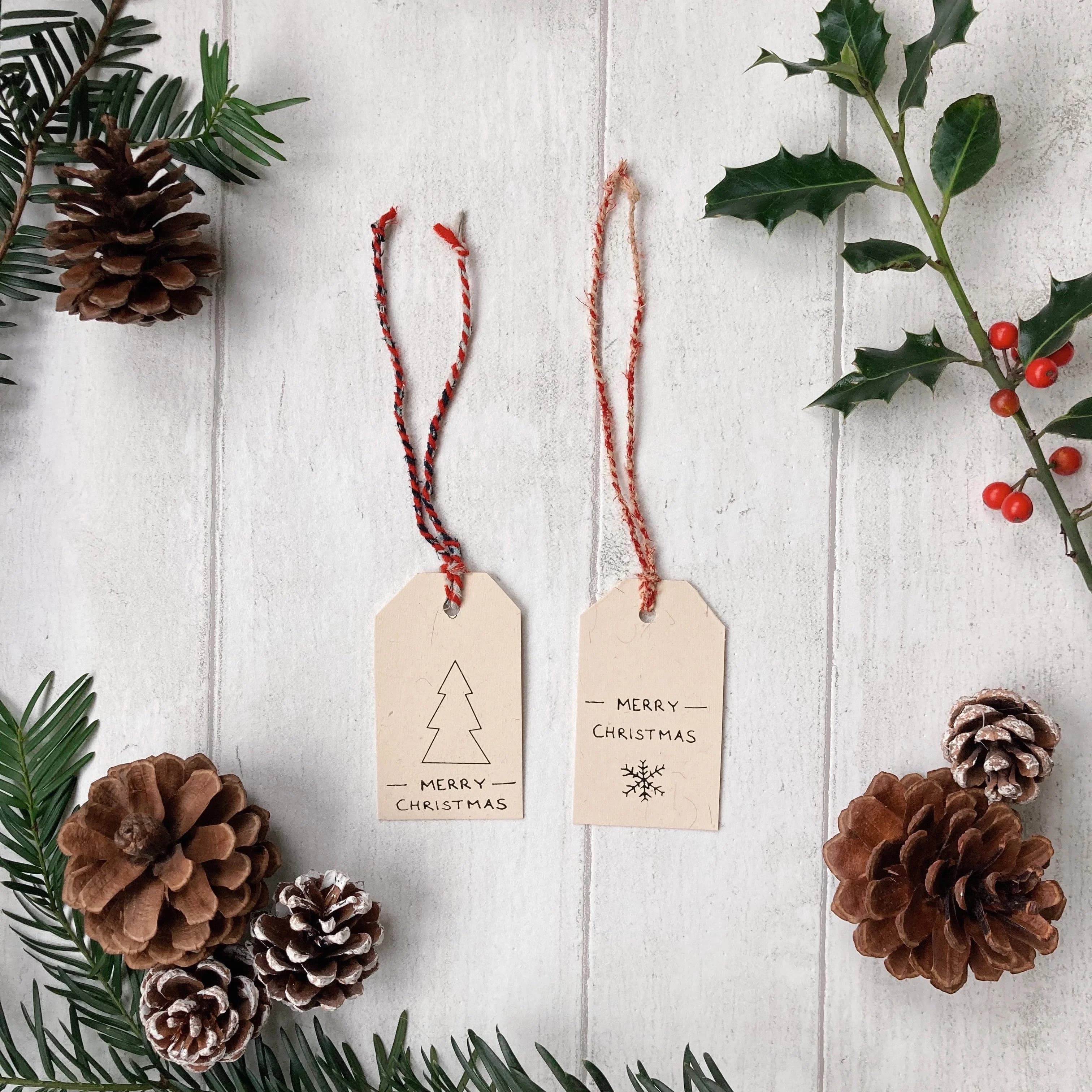 Up-cycled Gift Tags - set of 20