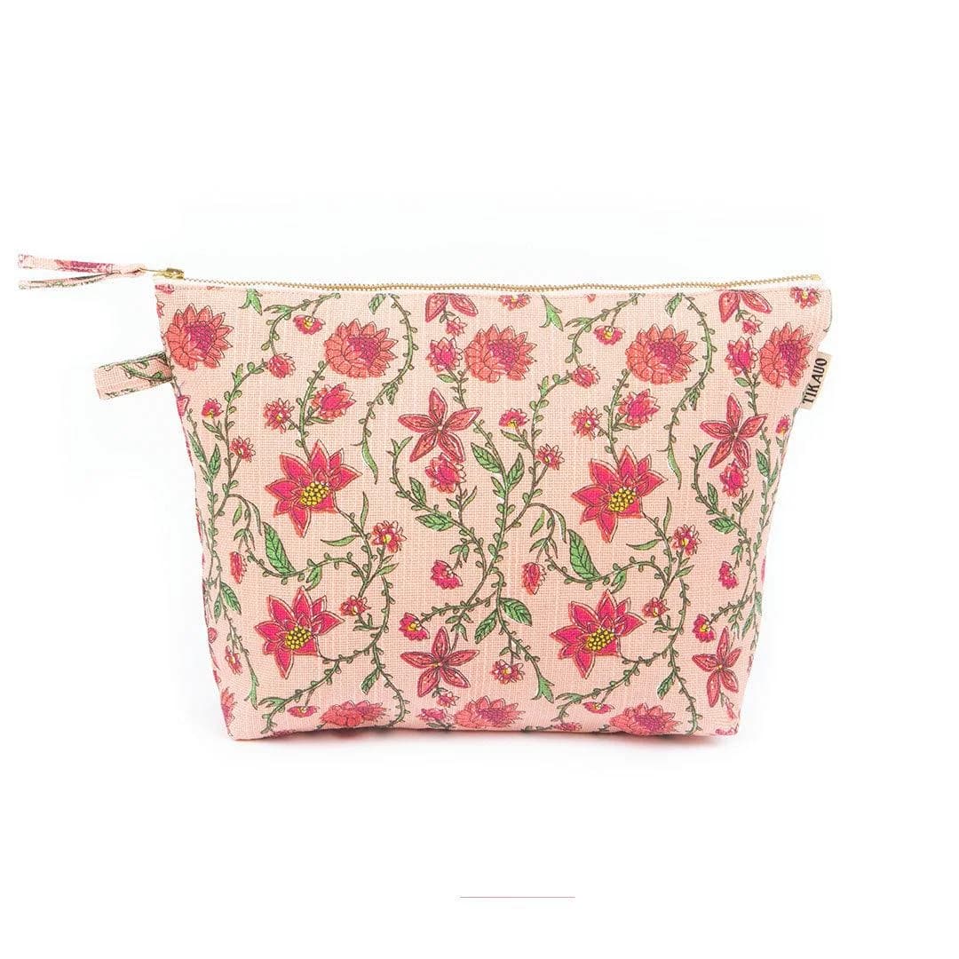 Bahar Floral Wash Bag - Pink – image 1