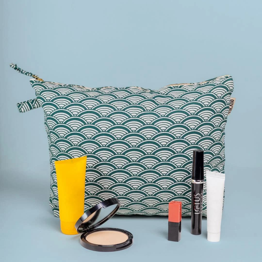 Ikigai Wash Bag - Green
