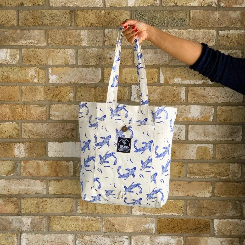 Sakana Magic Tote Bag - Blue