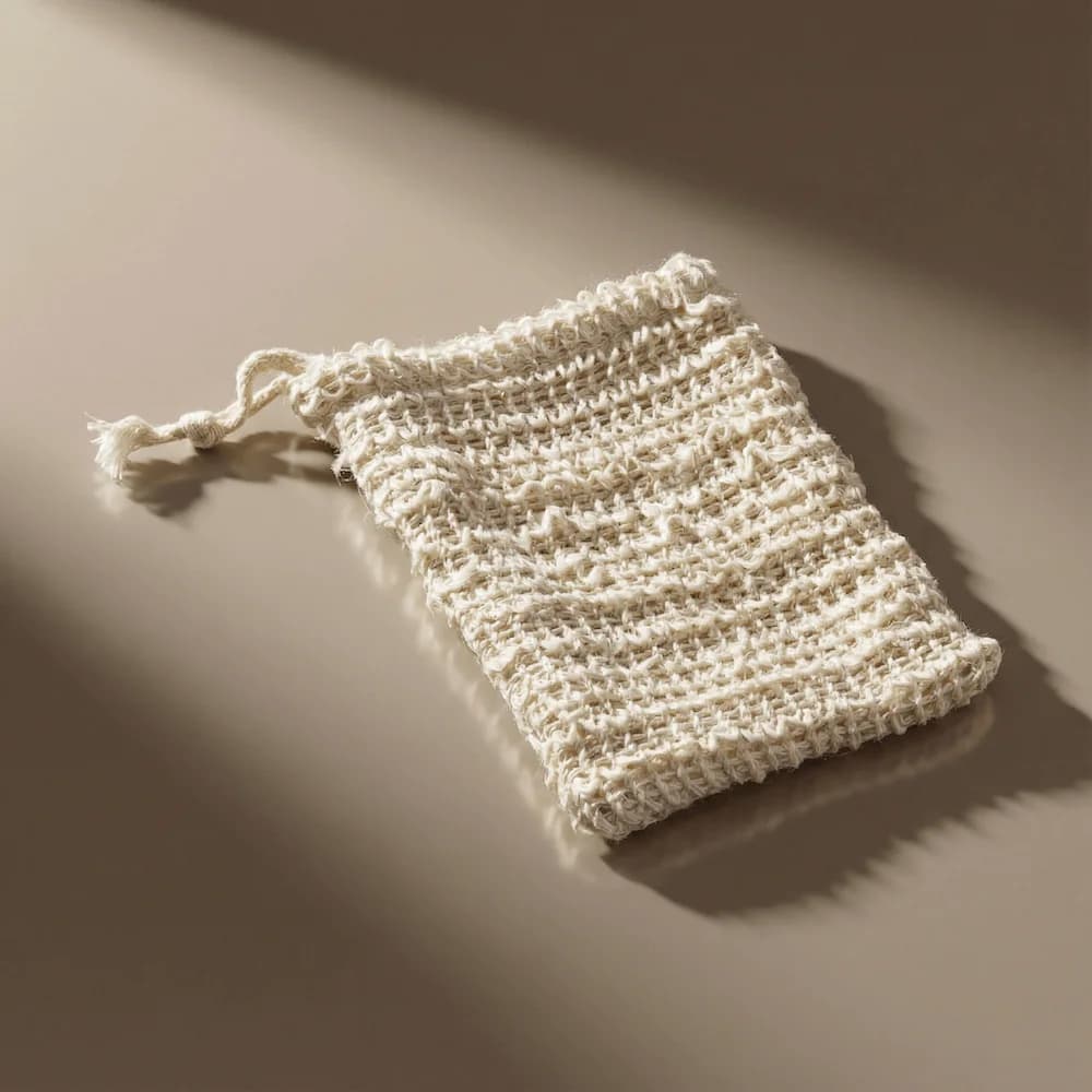 Sisal Exfoliating & Storage Bag