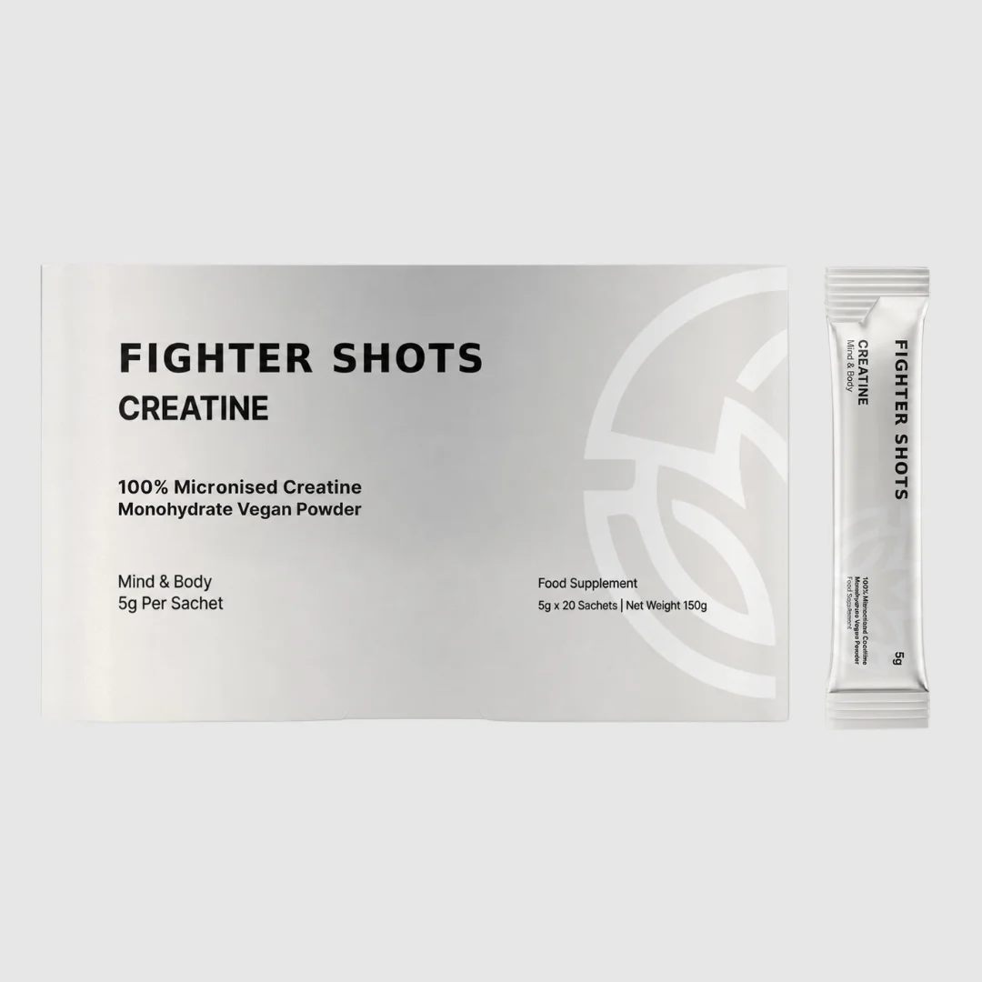 Fighter Shots 100% Pure Micronized Creatine Monohydrate – 20 Sachets × 5 g – image 1