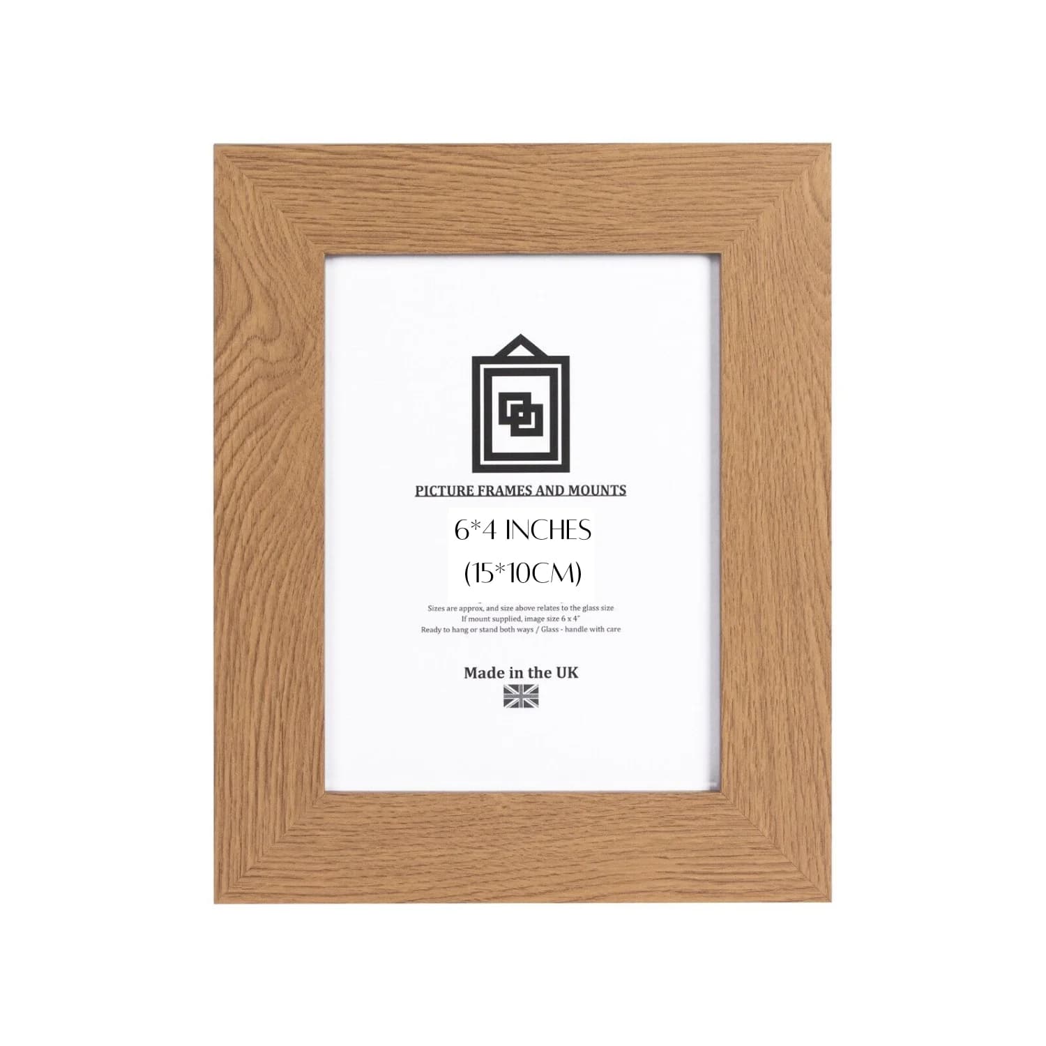 Oak and Walnut Photo Frame – image 1