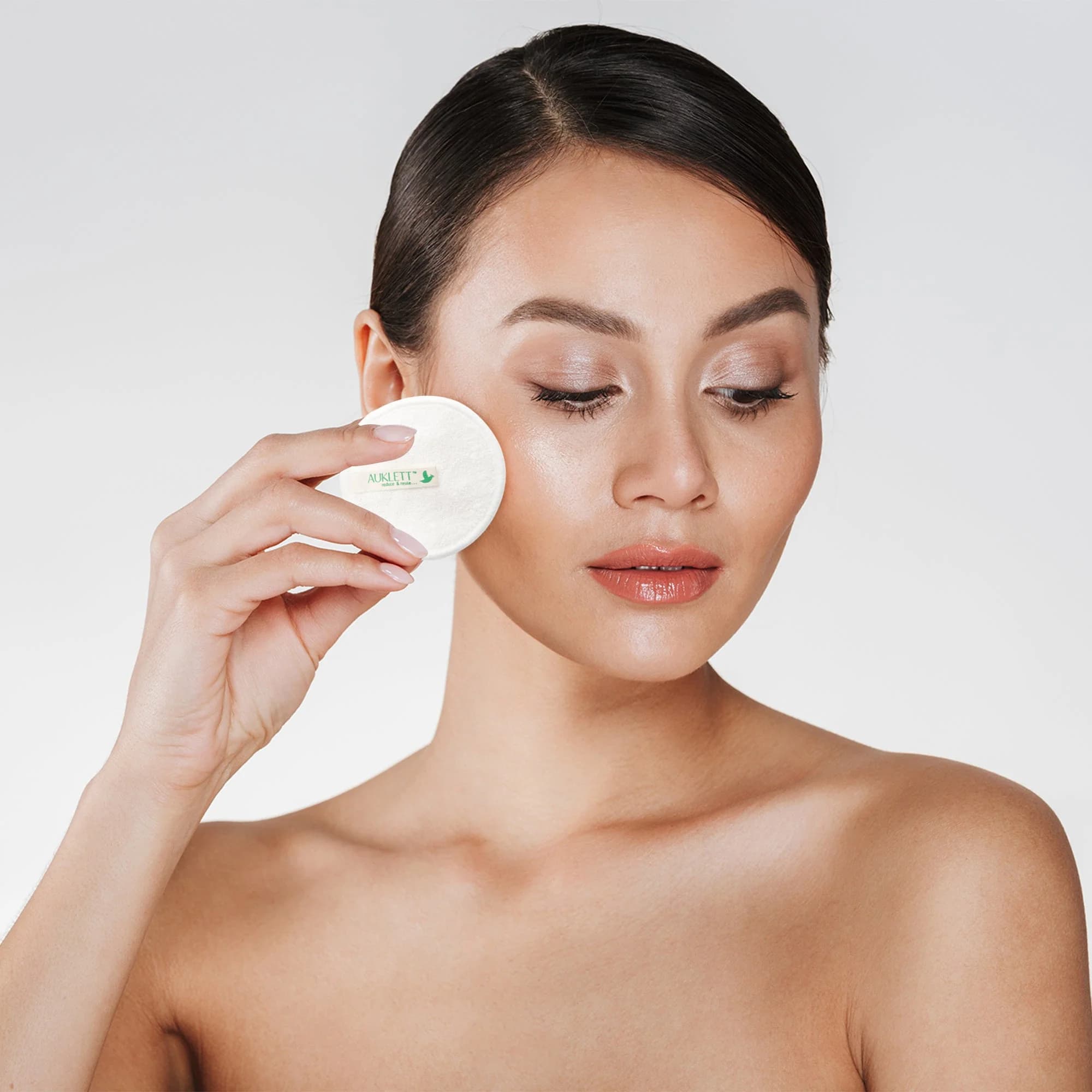 Bamboo Makeup Remover Pads – Pack of 20 (White)