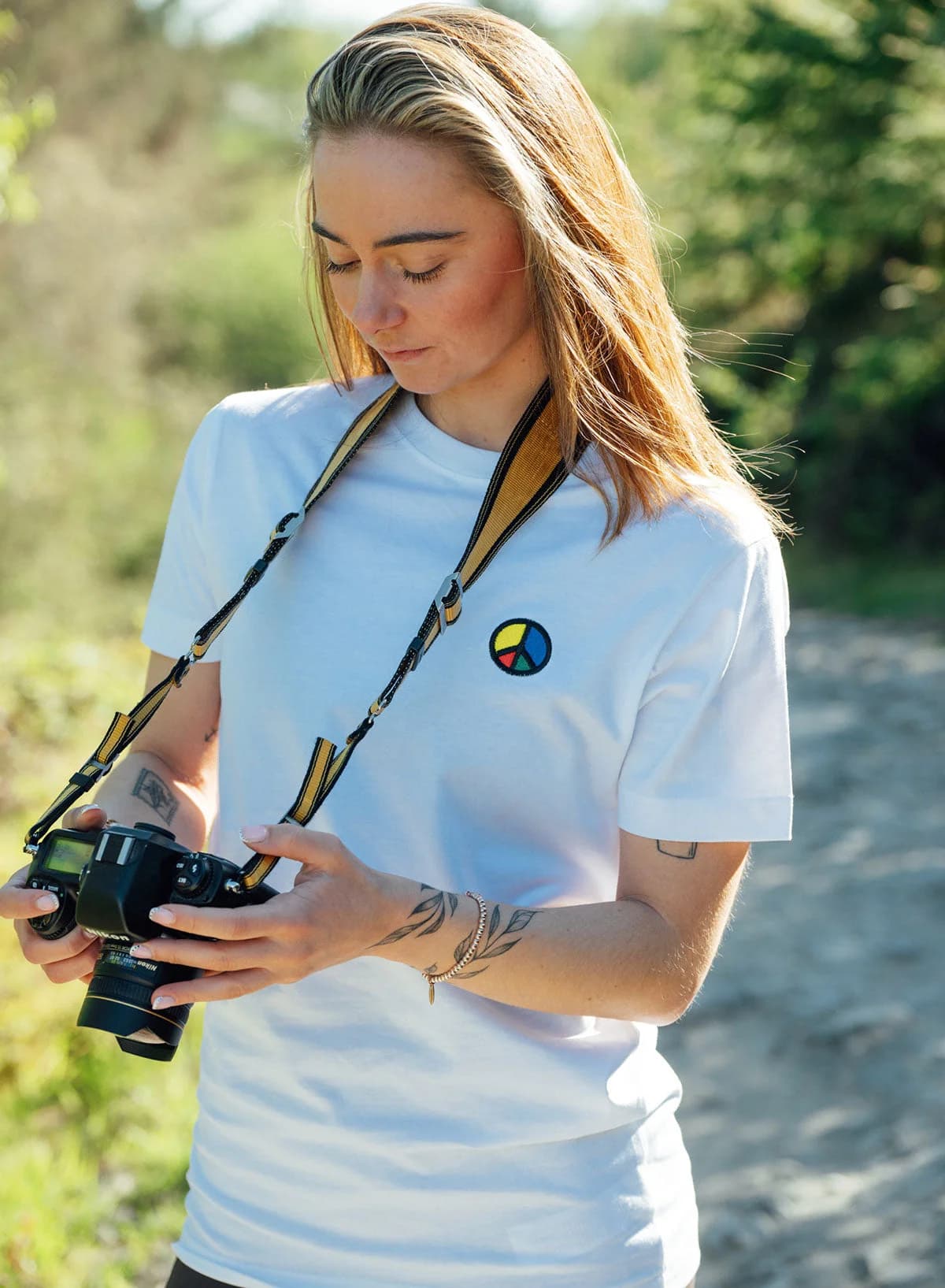 Simon Says Peace EMB T-Shirt