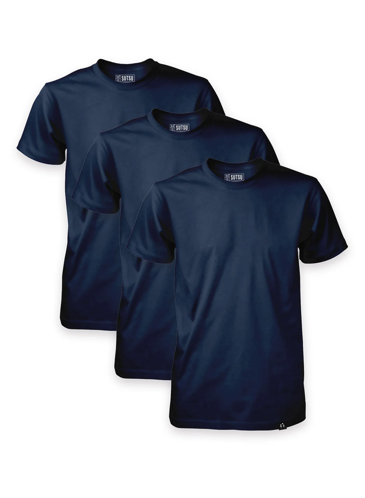 Long Haul 180gsm 3-Pack Navy T-Shirts