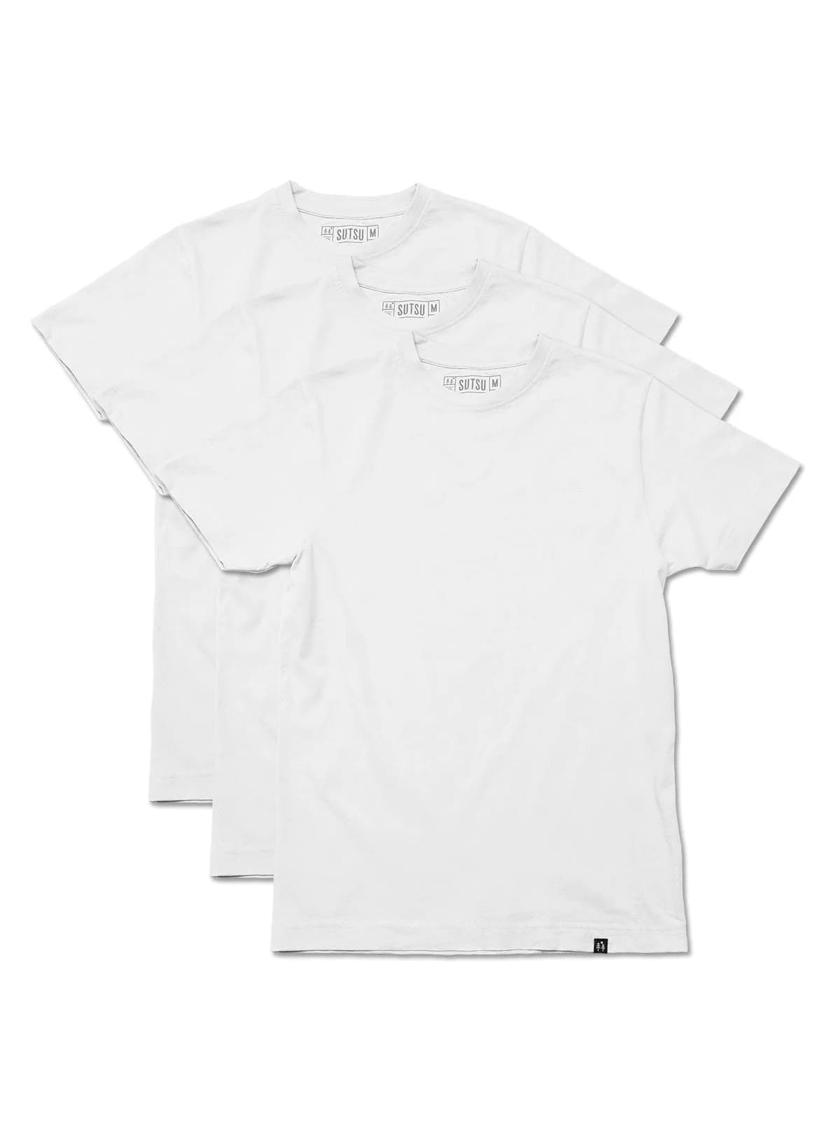 Long Haul 180gsm 3-Pack White T-Shirts – image 1