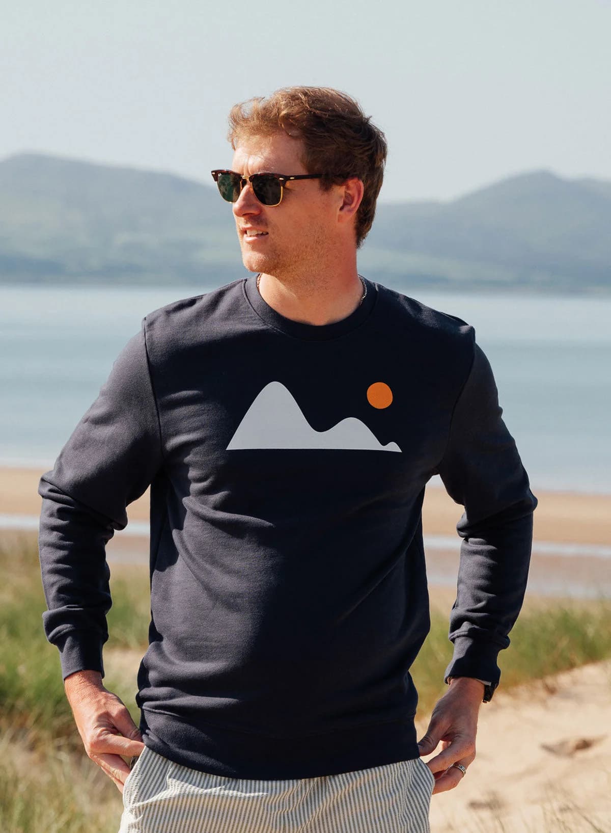 Mountain & Sun Slim Fit Sweatshirt – image 1