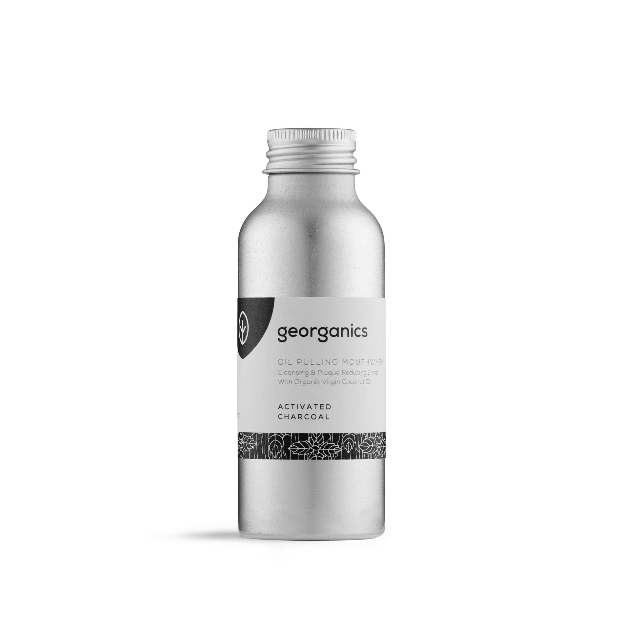 Oil Pulling Mouthwash - Activated Charcoal