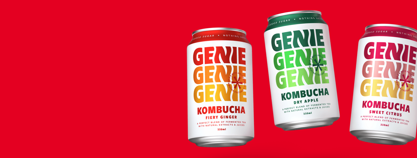 Genie Drinks banner