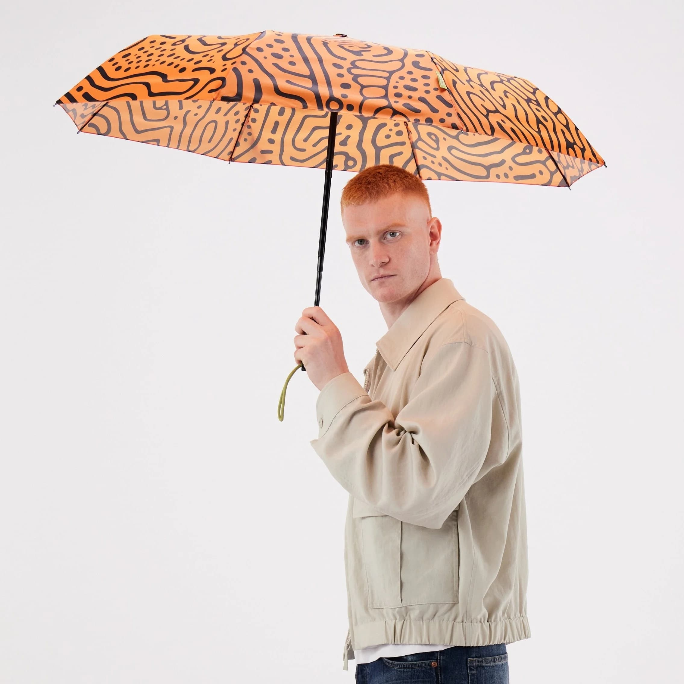 Halloween Auto Open-Close Daily Umbrella – image 1