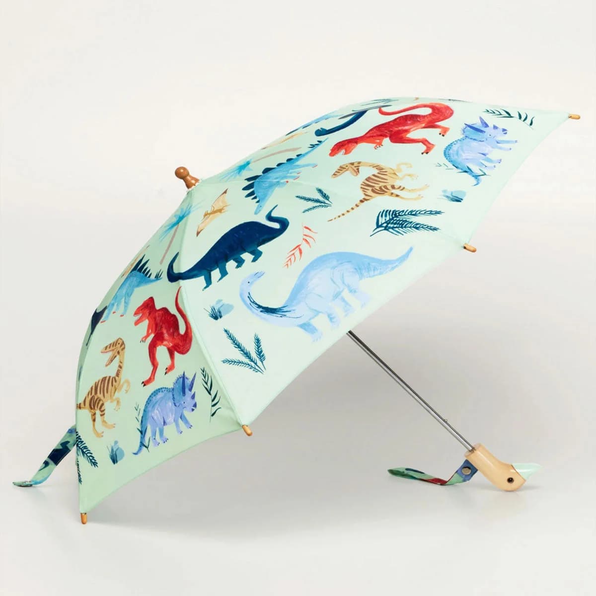 Dinosaur Kingdom Duckling Kids Umbrella – image 1