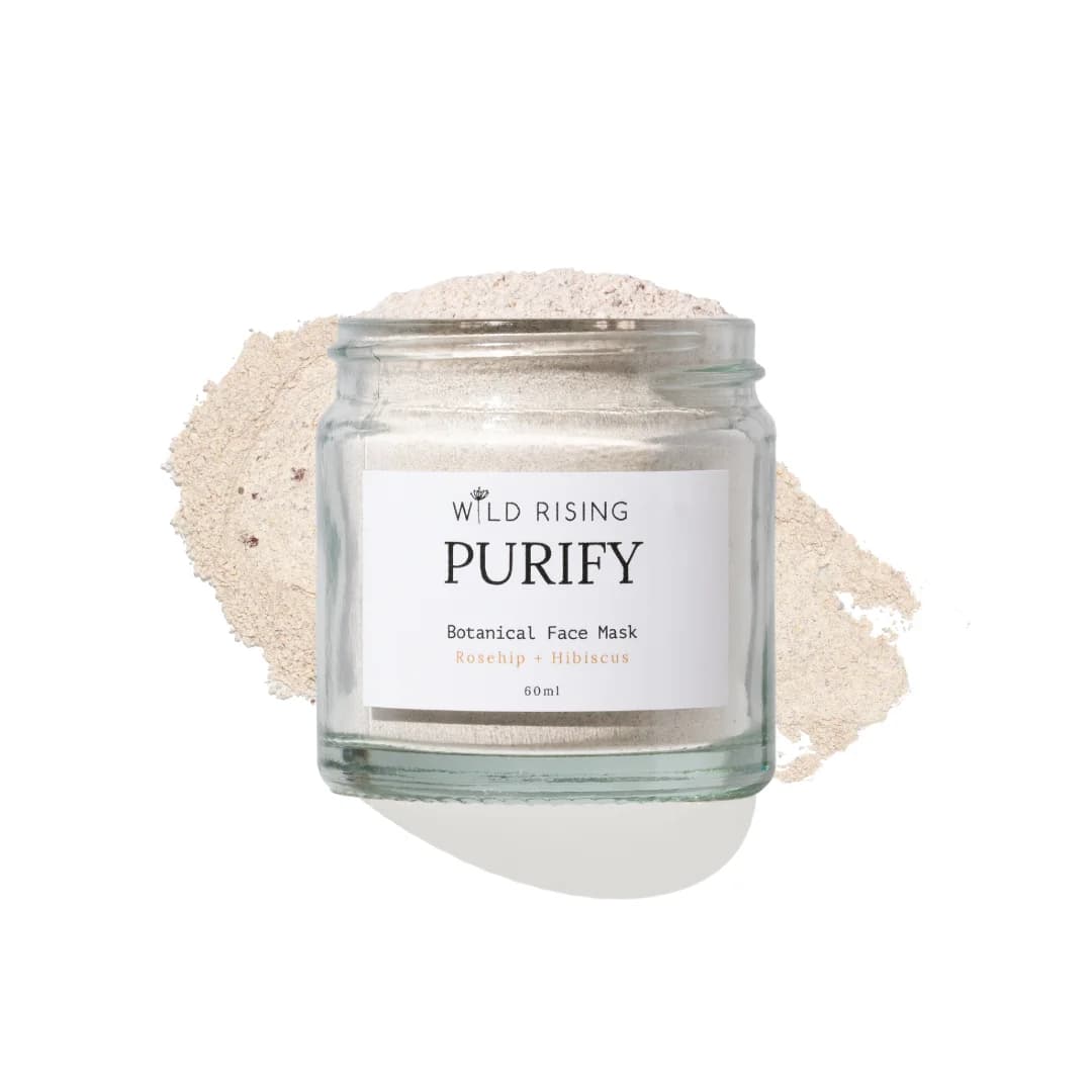 Purify - Hibiscus & Rose Hip Clay Face Mask