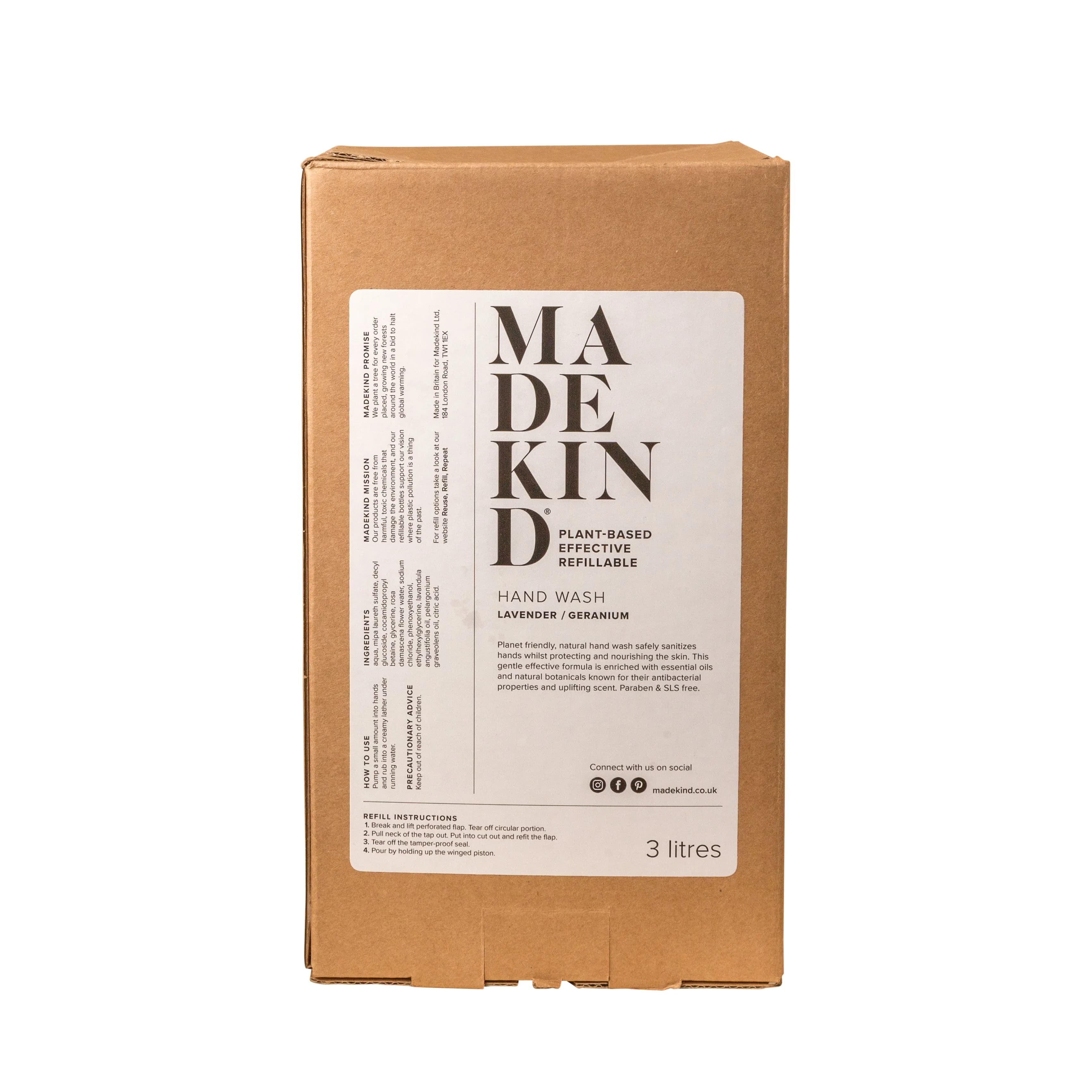 Hand Wash - 3 Litre Refill