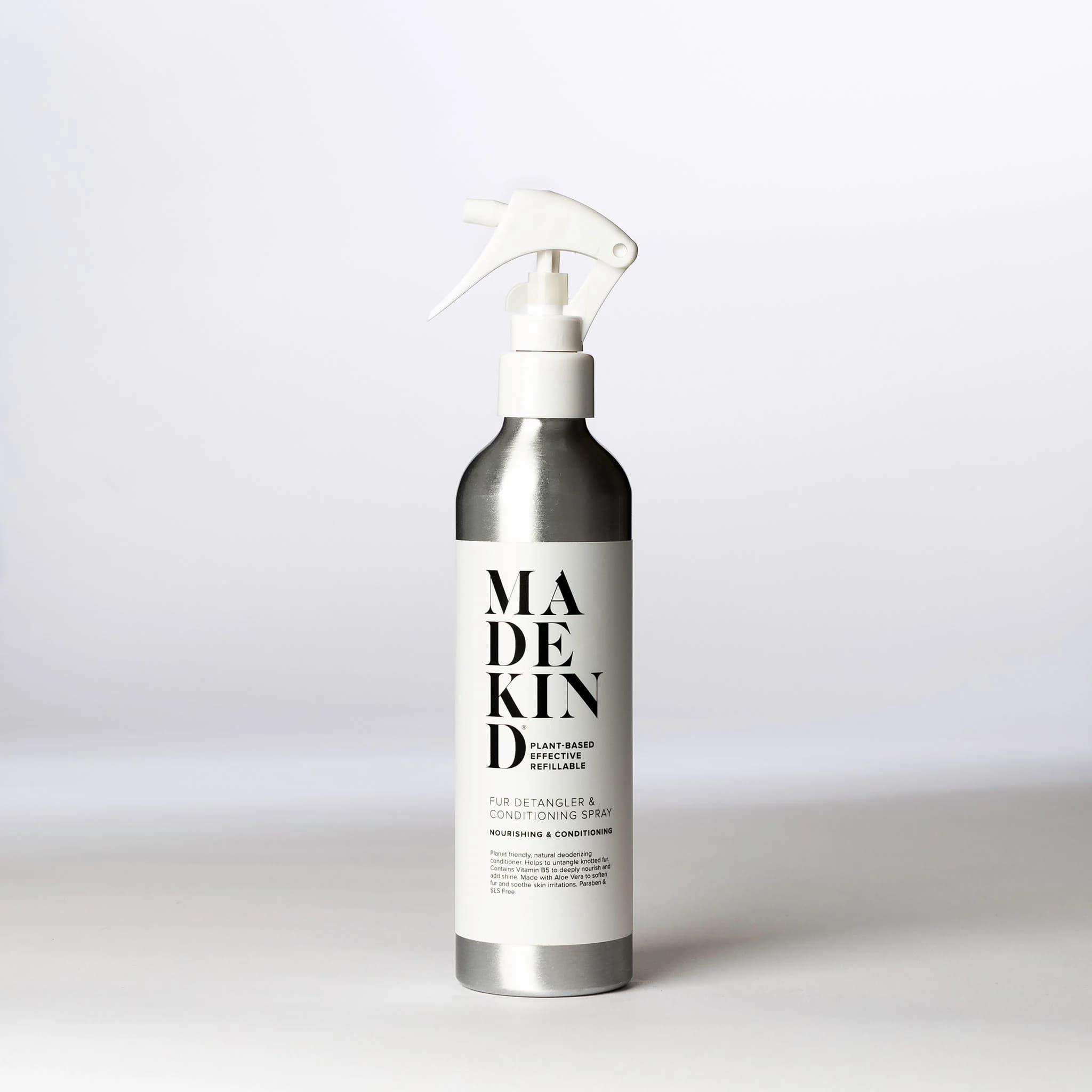 MadeKind Natural Dog Fur Detangler & Conditioning Spray 225ml