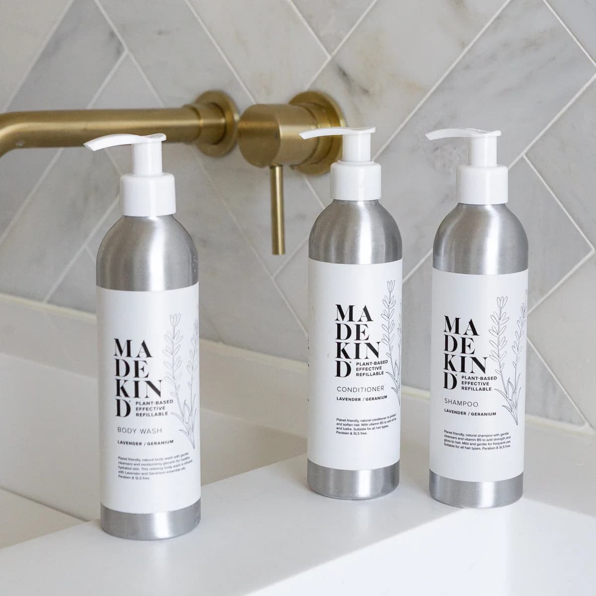 Wonky Bottle Natural Body & Hair Care