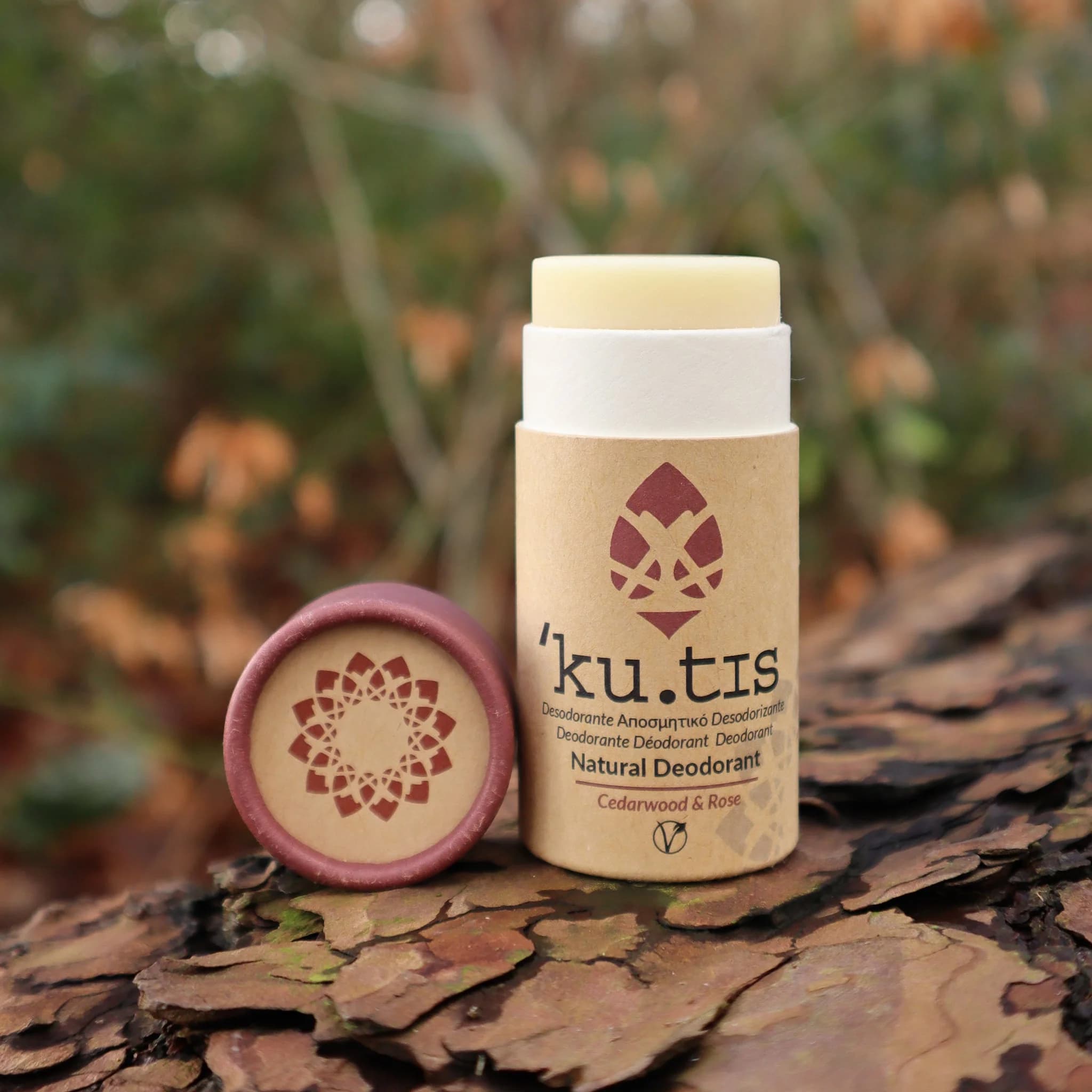 Cedarwood & Rose Vegan Deodorant