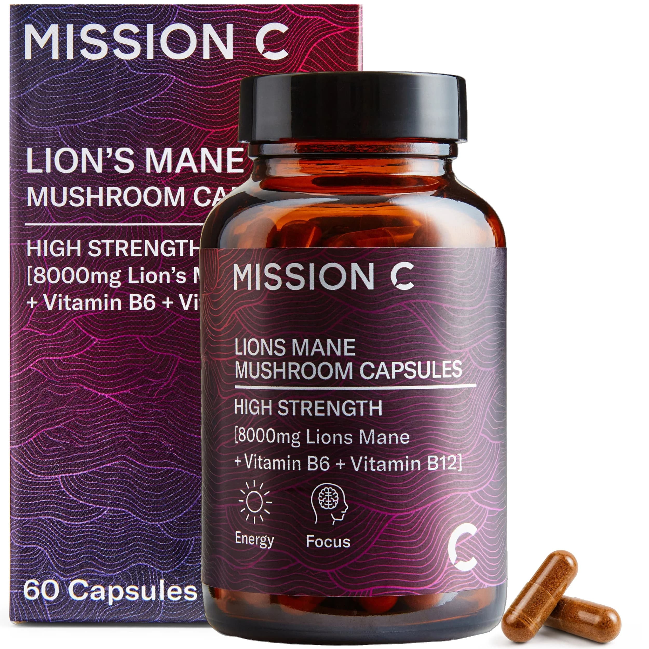 Lion's Mane Capsules: Energy and Focus