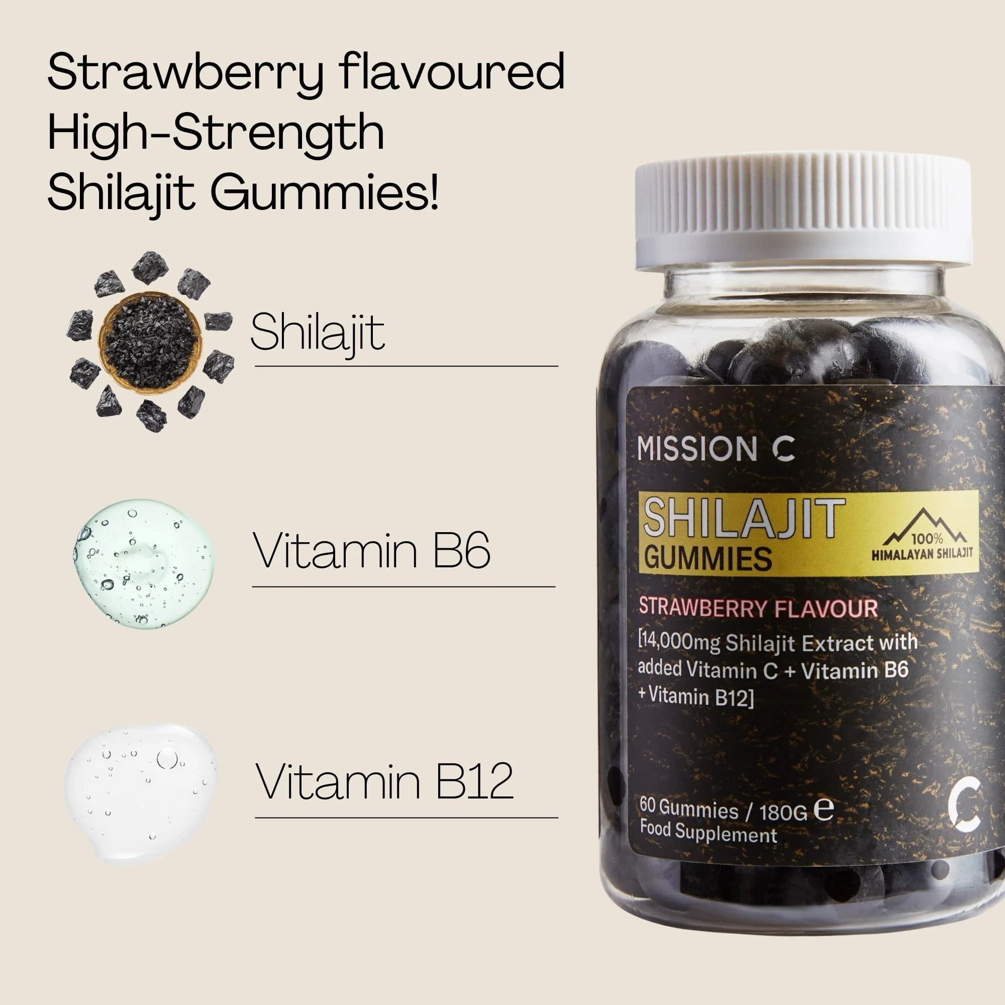 Pure Himalayan Shilajit Gummies