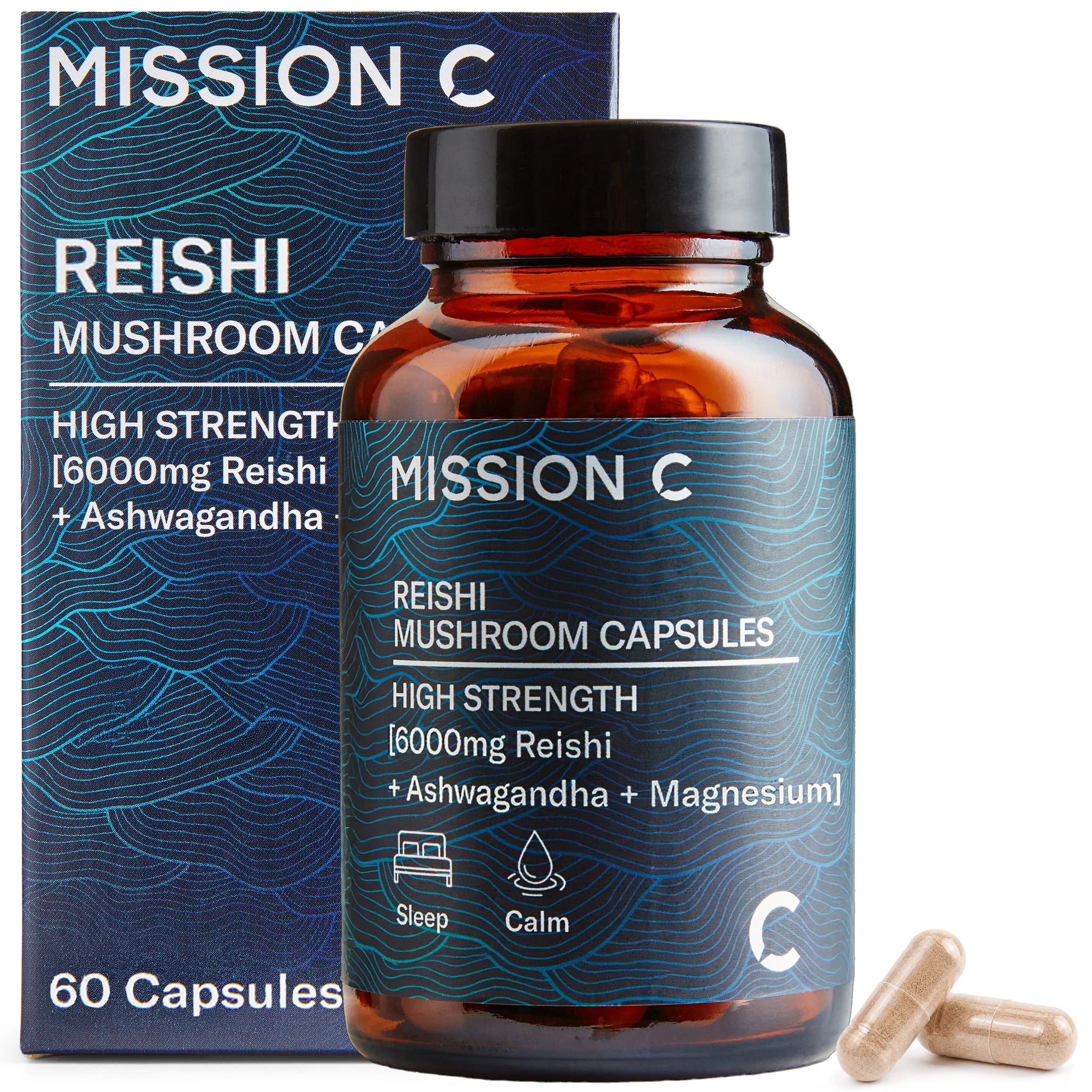 Reishi Capsules: Sleep & Relaxation