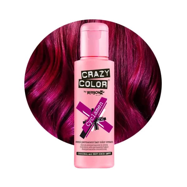 Cyclamen Deep Pink Semi-Permanent Hair Dye – image 1