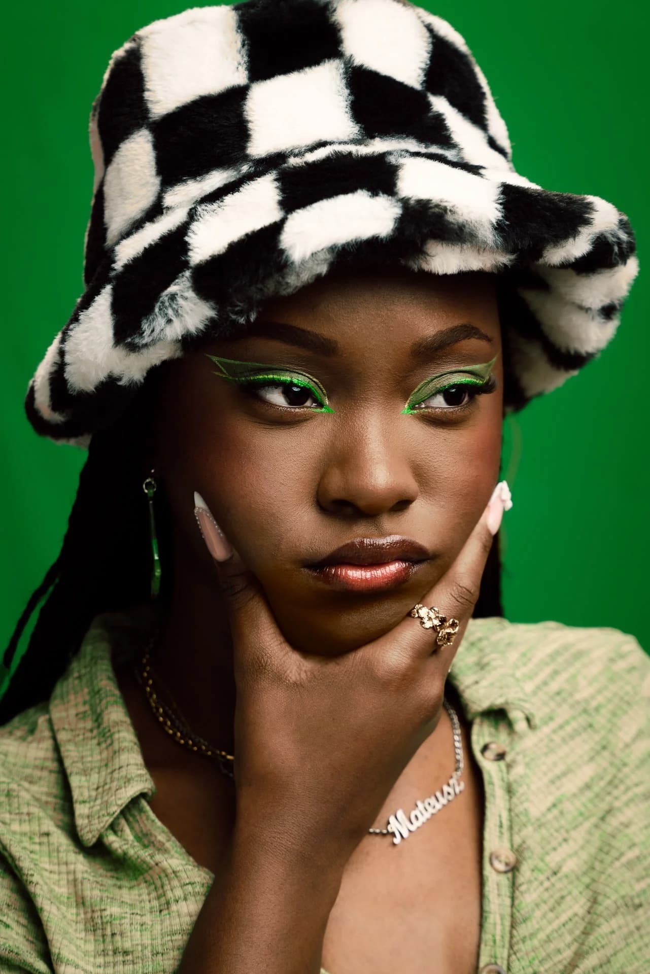 Dipsy Wet Liner Palette (Green) - Glisten Cosmetics X Teletubbies