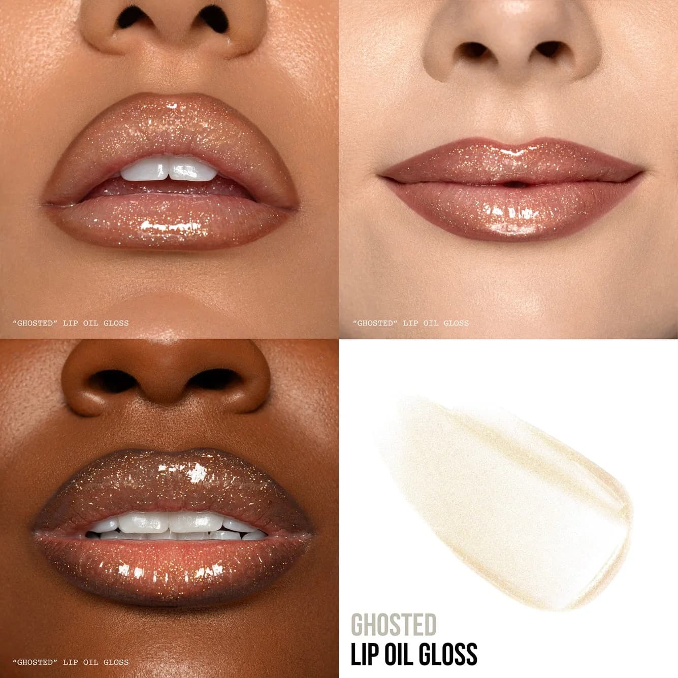Ghosted Lip Oil Gloss - Blend Bunny Cosmetics