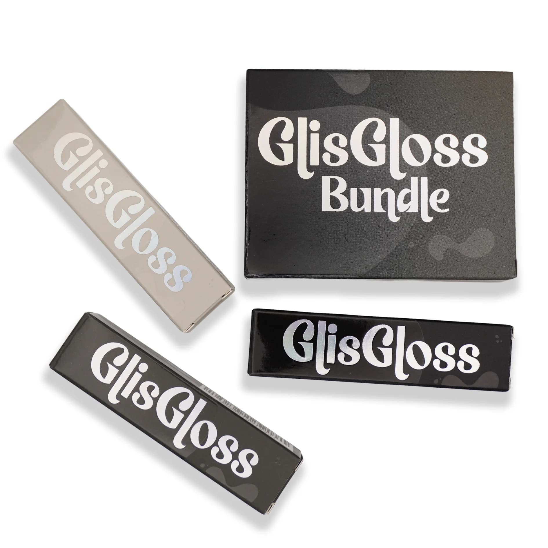Glis Gloss Lip Gloss Bundle – Grey Area, Veil & Liquorice – image 1
