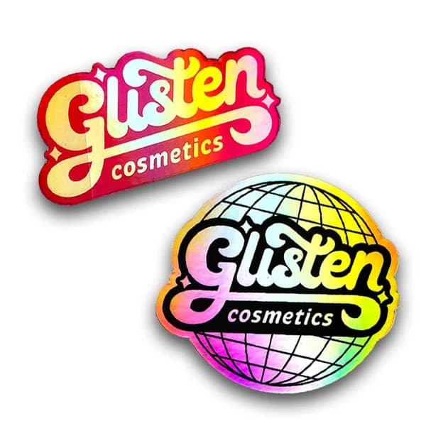 Holographic Logo Sticker Bundle – image 1