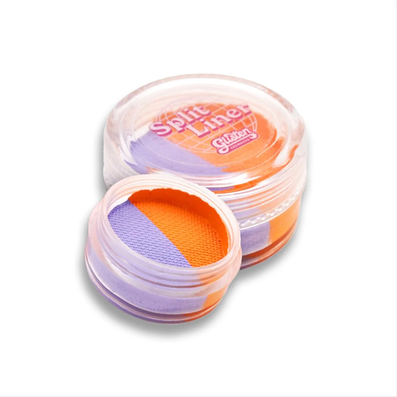 Macaron Split Liner – Dusty Purple & Orange – image 1