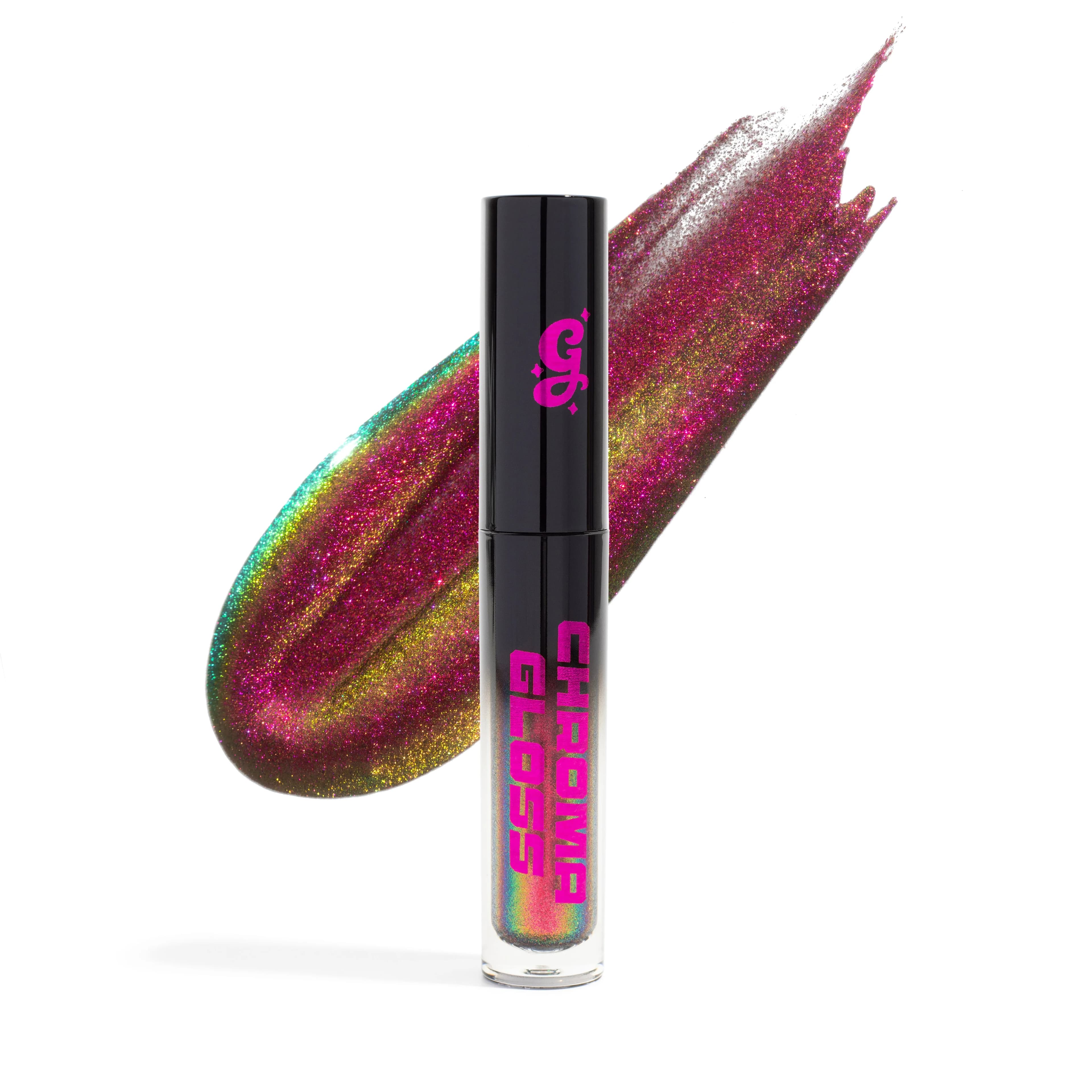 Maia Chroma Gloss (Purple/Gold) - Multichrome Lip Gloss - Glisten Cosmetics