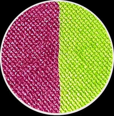 Nerds (Pink & Lime Green Shimmer) Pan