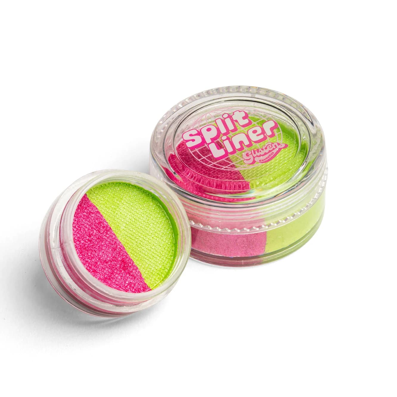 Nerds Split Liner – Shimmer Pink & Lime Green Eyeliner – image 1