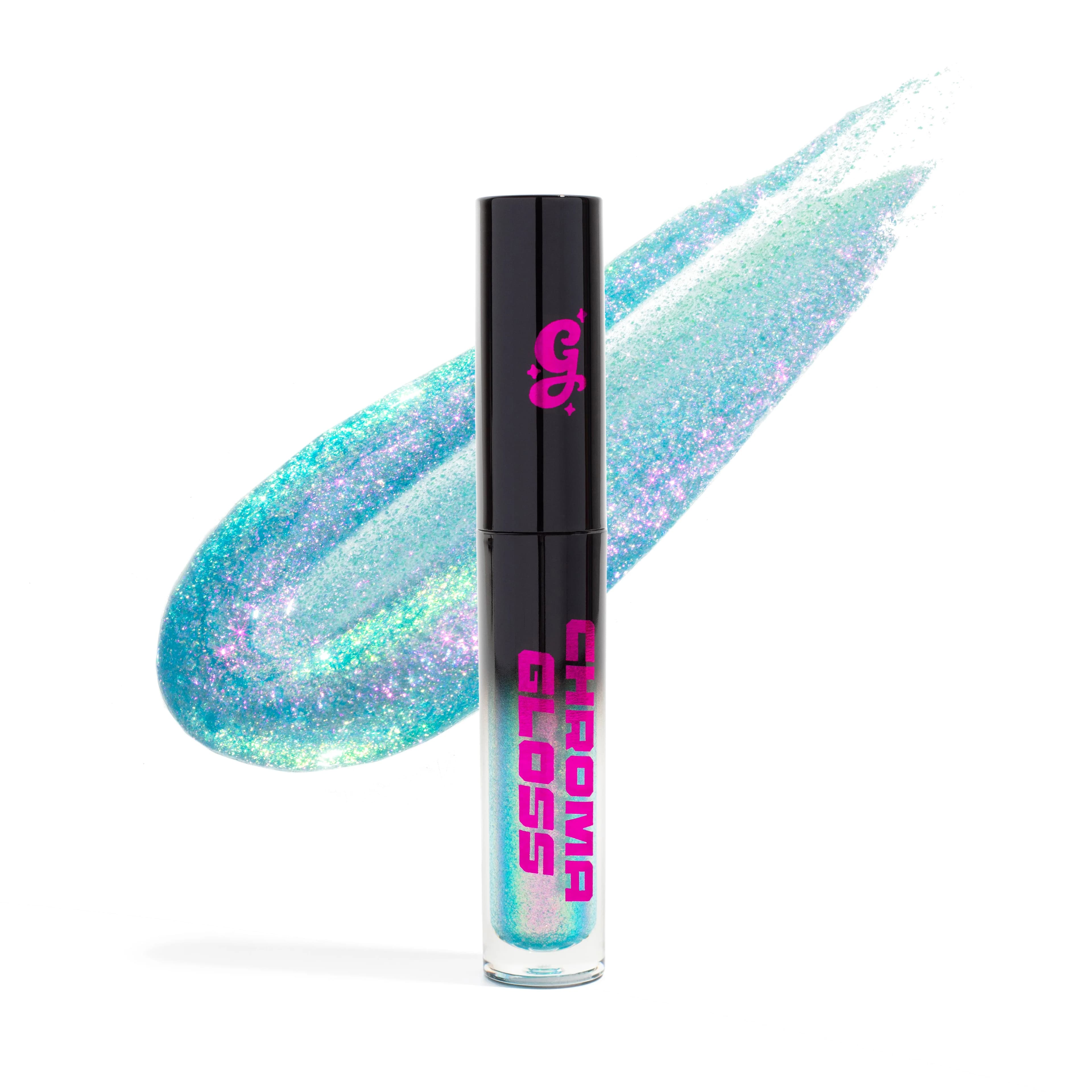 Stella Chroma Gloss (Blue/Pink) - Multichrome Lip Gloss - Glisten Cosmetics