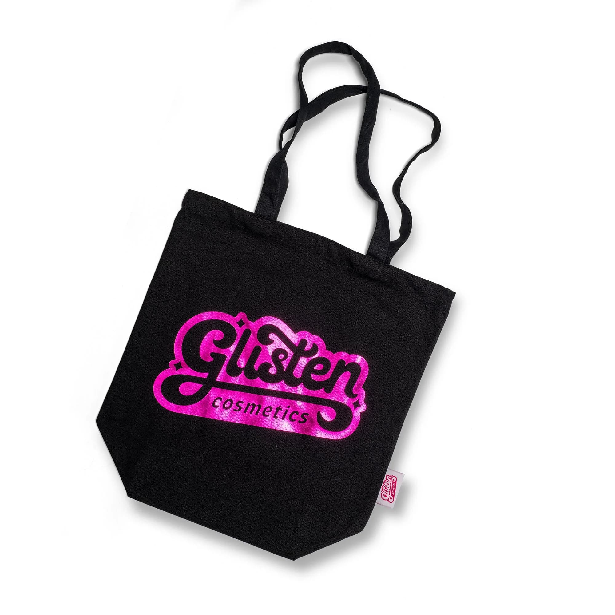 Pink Foil Cotton Tote Bag – image 1