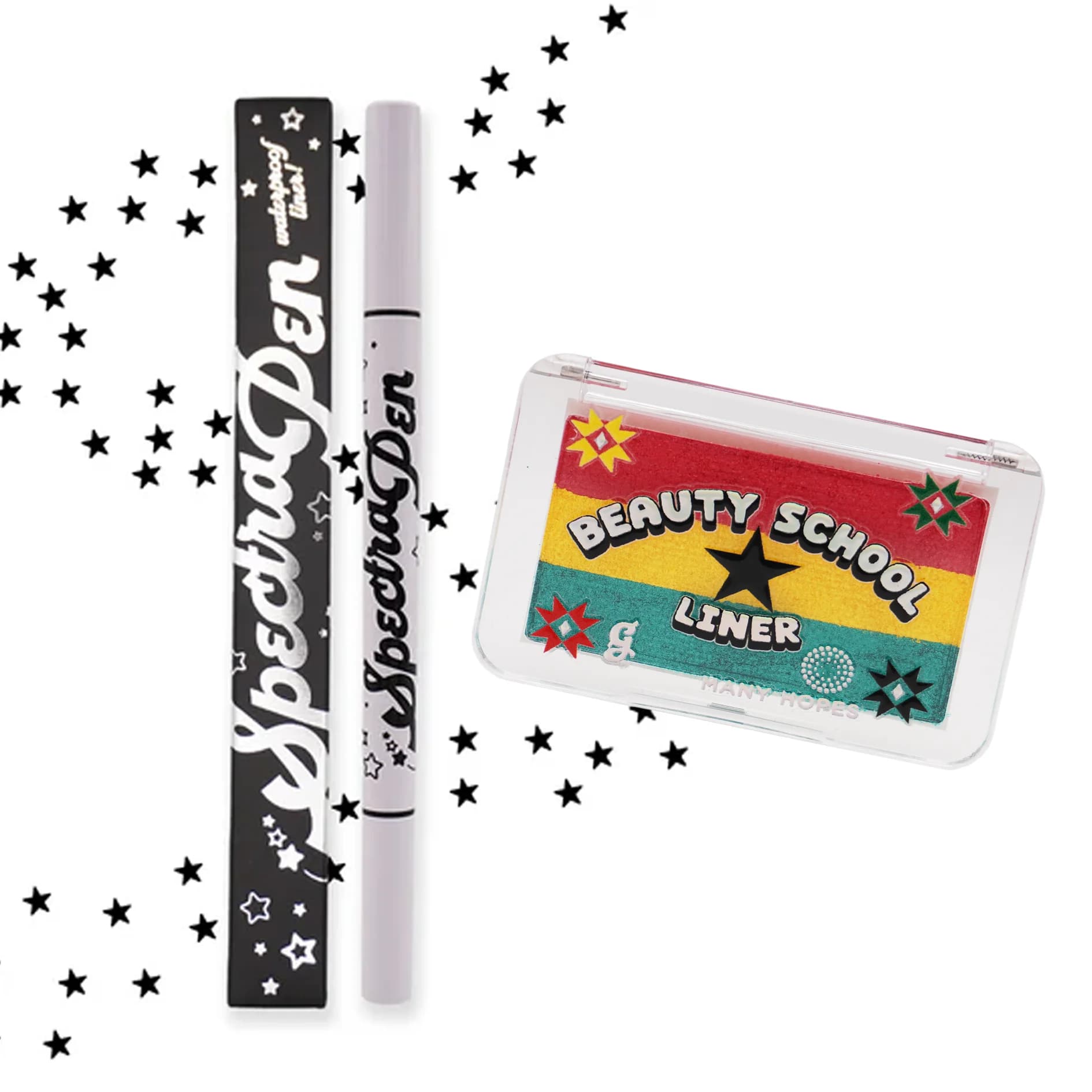 Black Spectra Pen and Many Hopes Beauty School Liner Bundle – image 1
