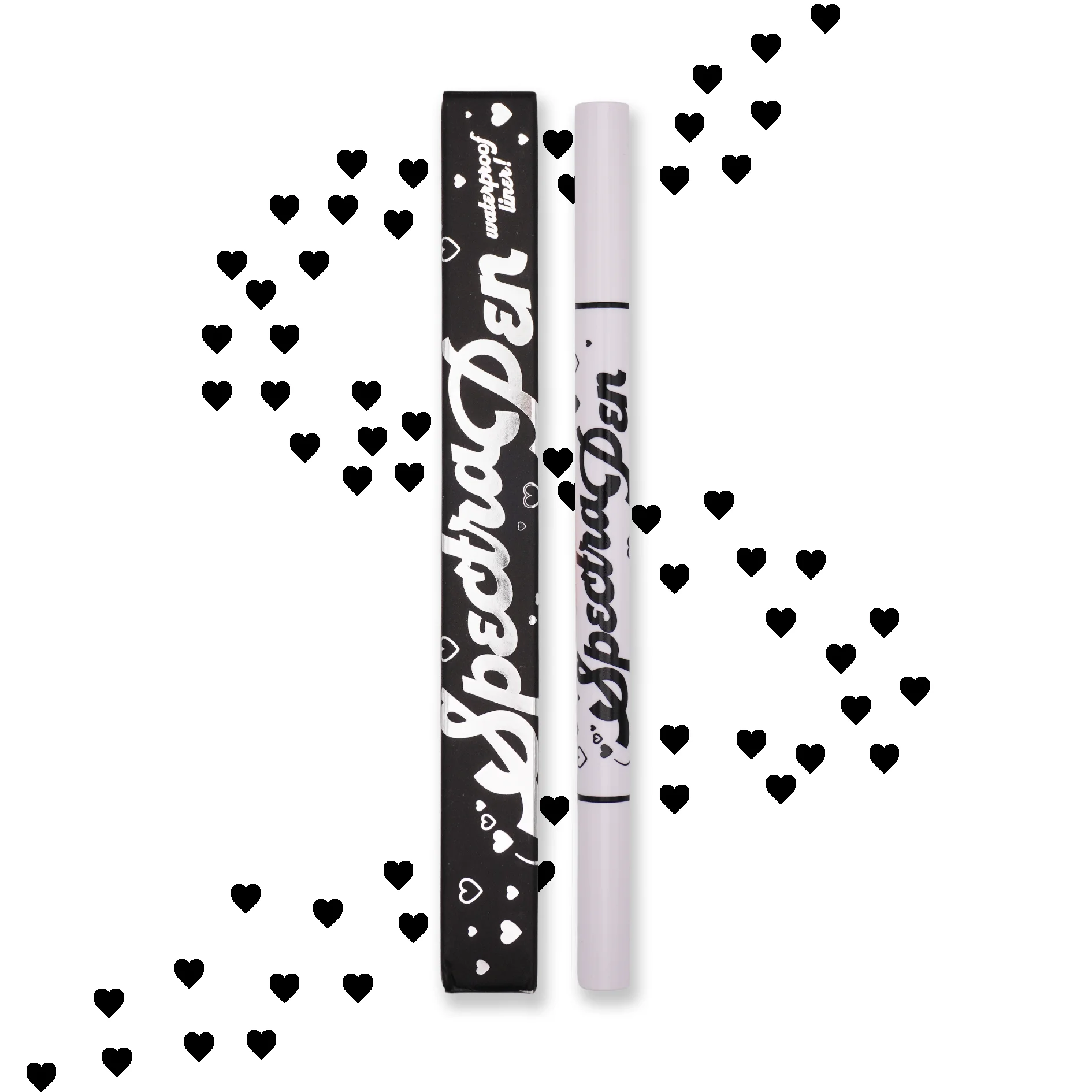 Heart Black Spectra Stamp and Eyeliner Pen – image 1