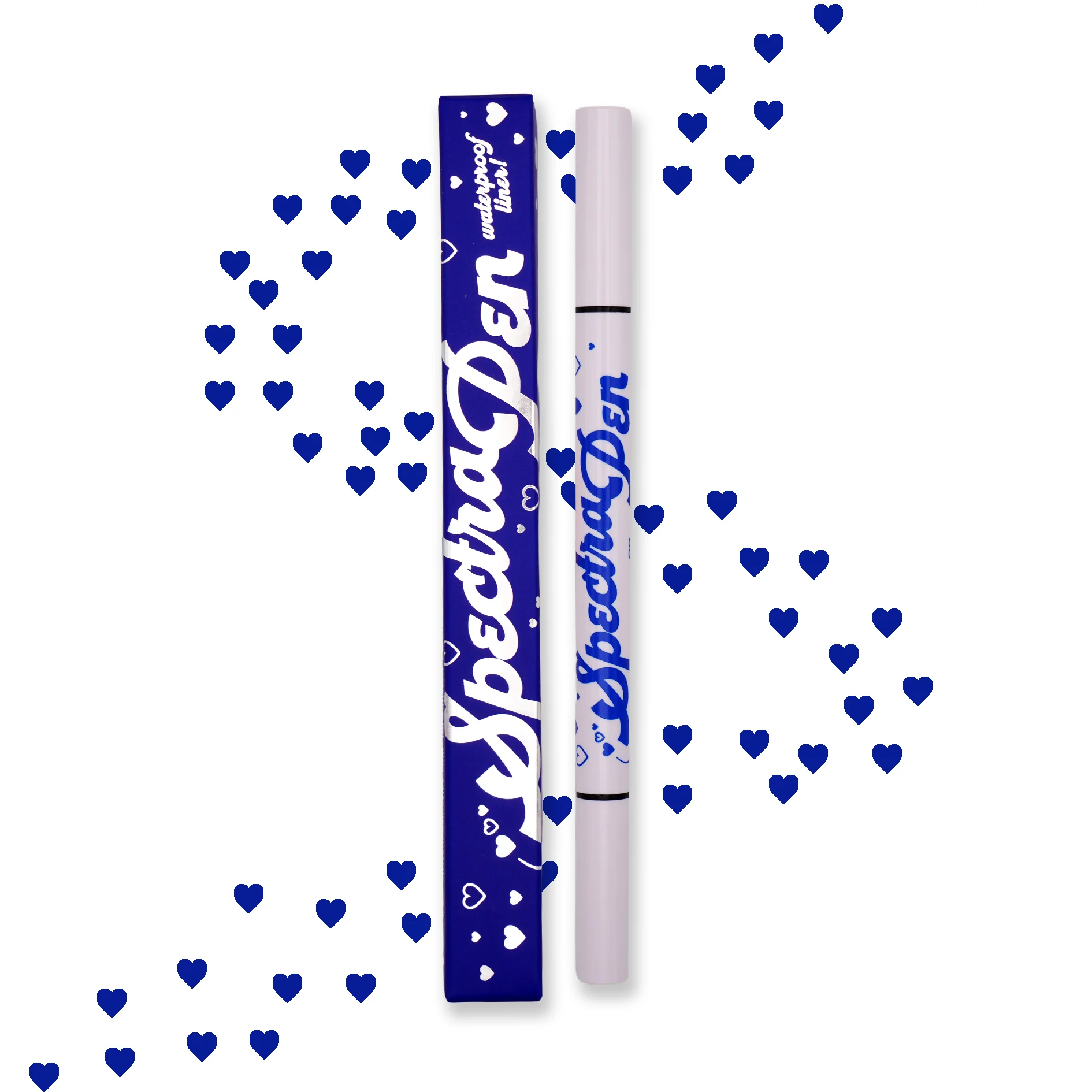 Heart Dark Blue Spectra Pen - Stamp & Eyeliner Pen – image 1