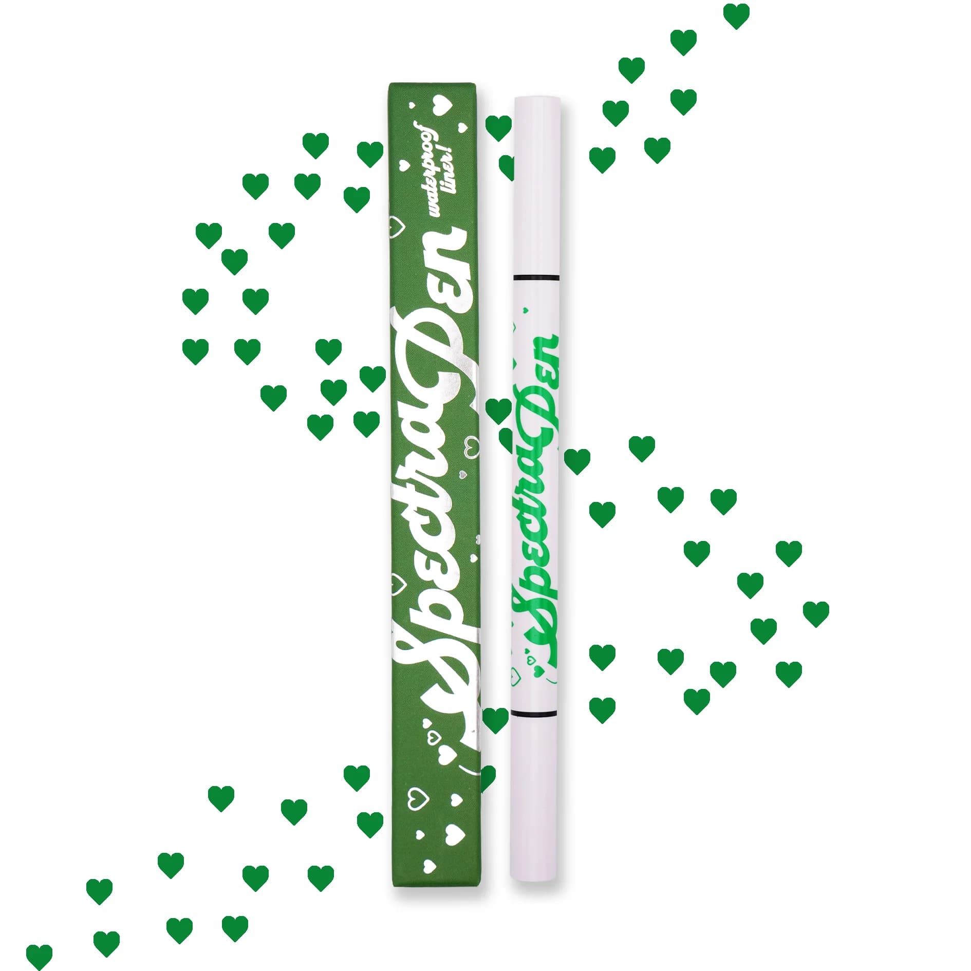 Heart Green Spectra Pen - Stamp & Eyeliner Pen – image 1
