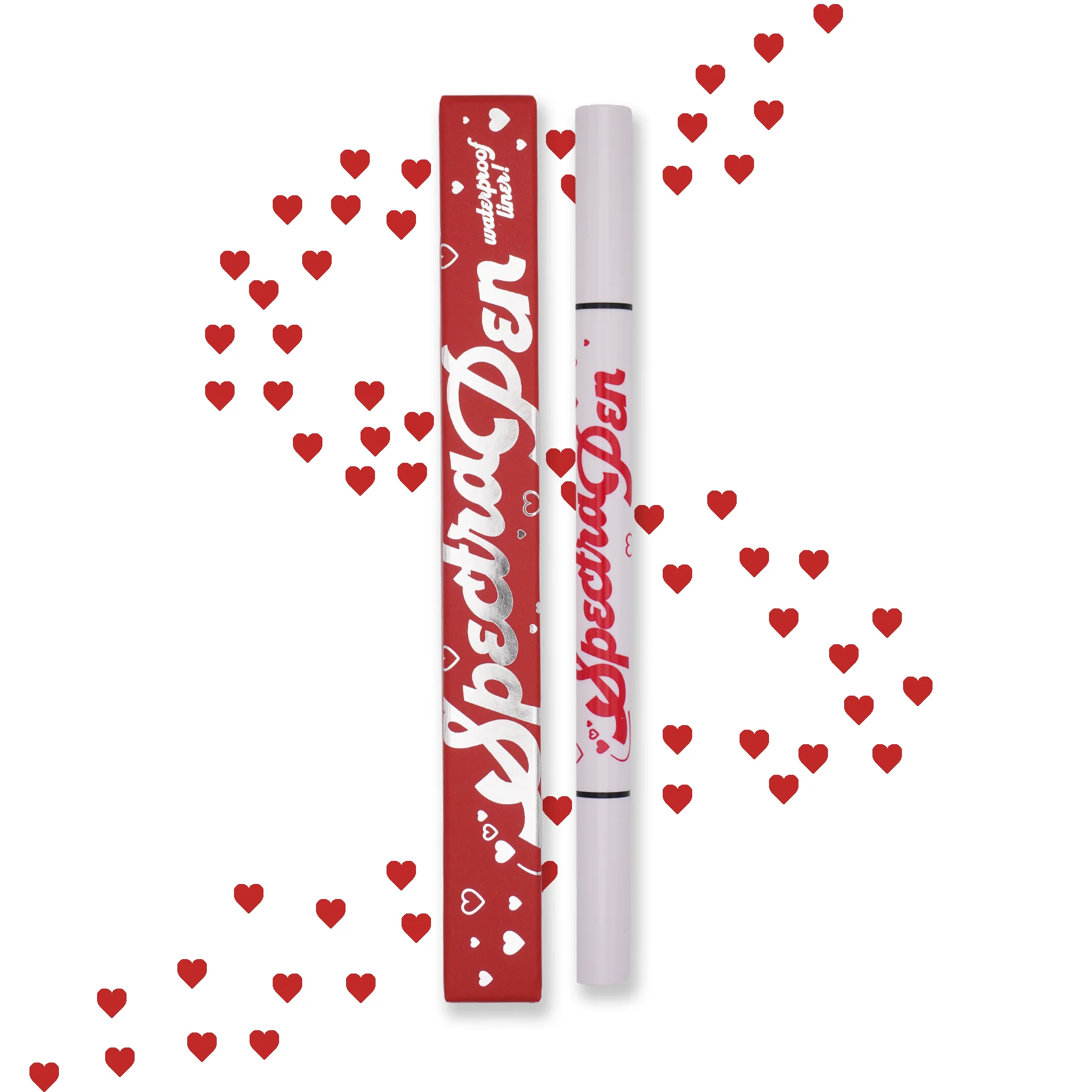 Heart Red Spectra Pen - Stamp & Eyeliner – image 1