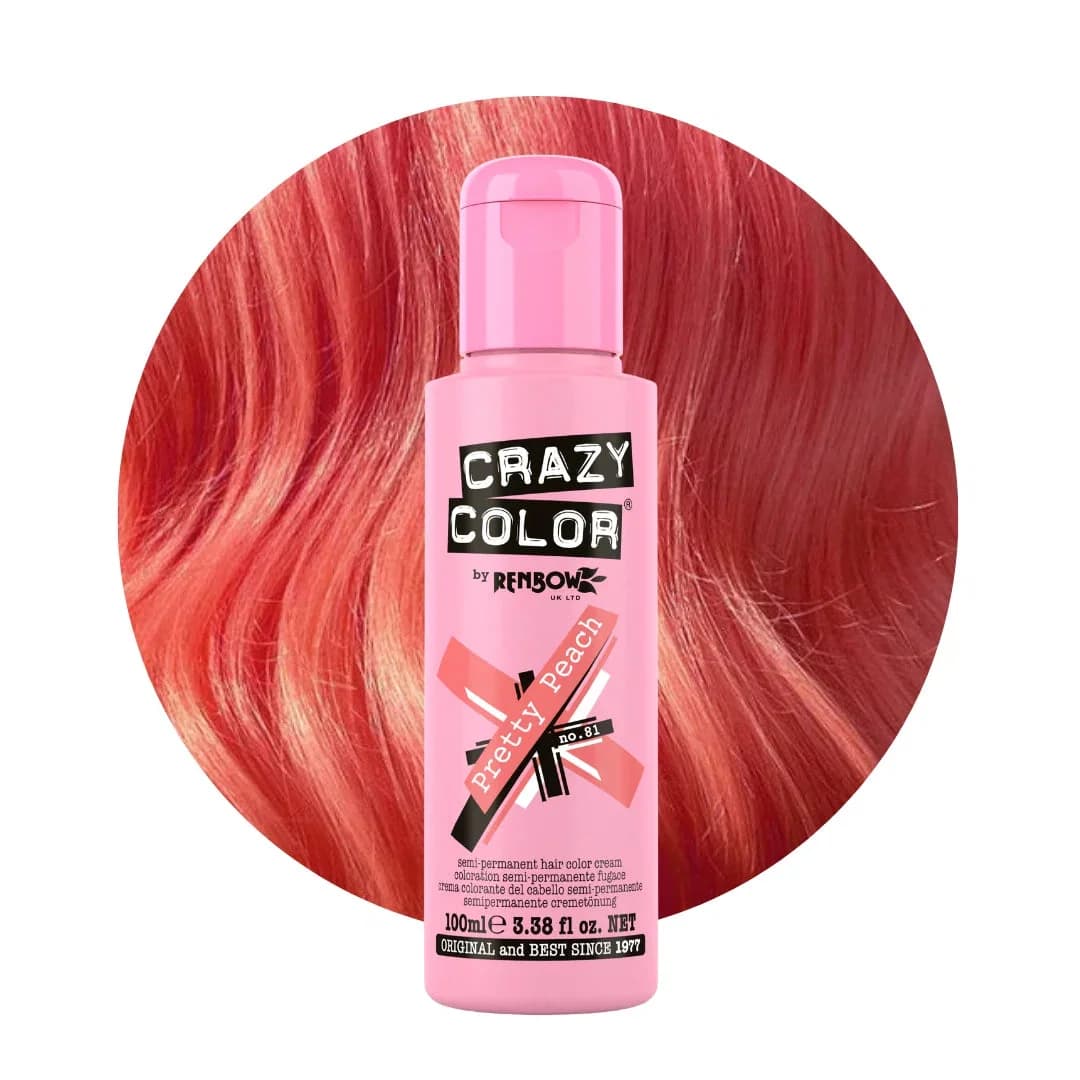 Pretty Peach Semi-Permanent Hair Dye – image 1