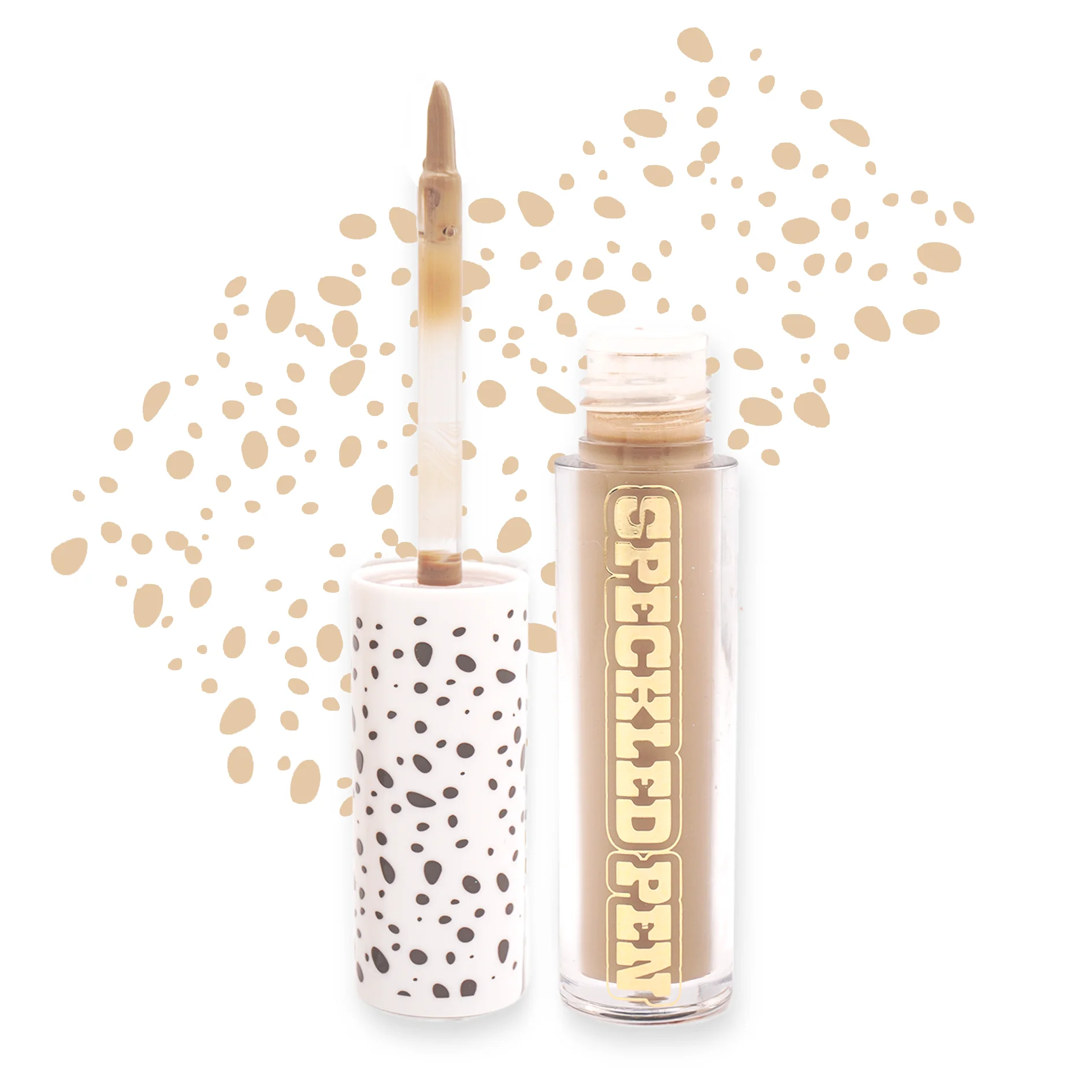Biscuit Speckled Pen – image 1