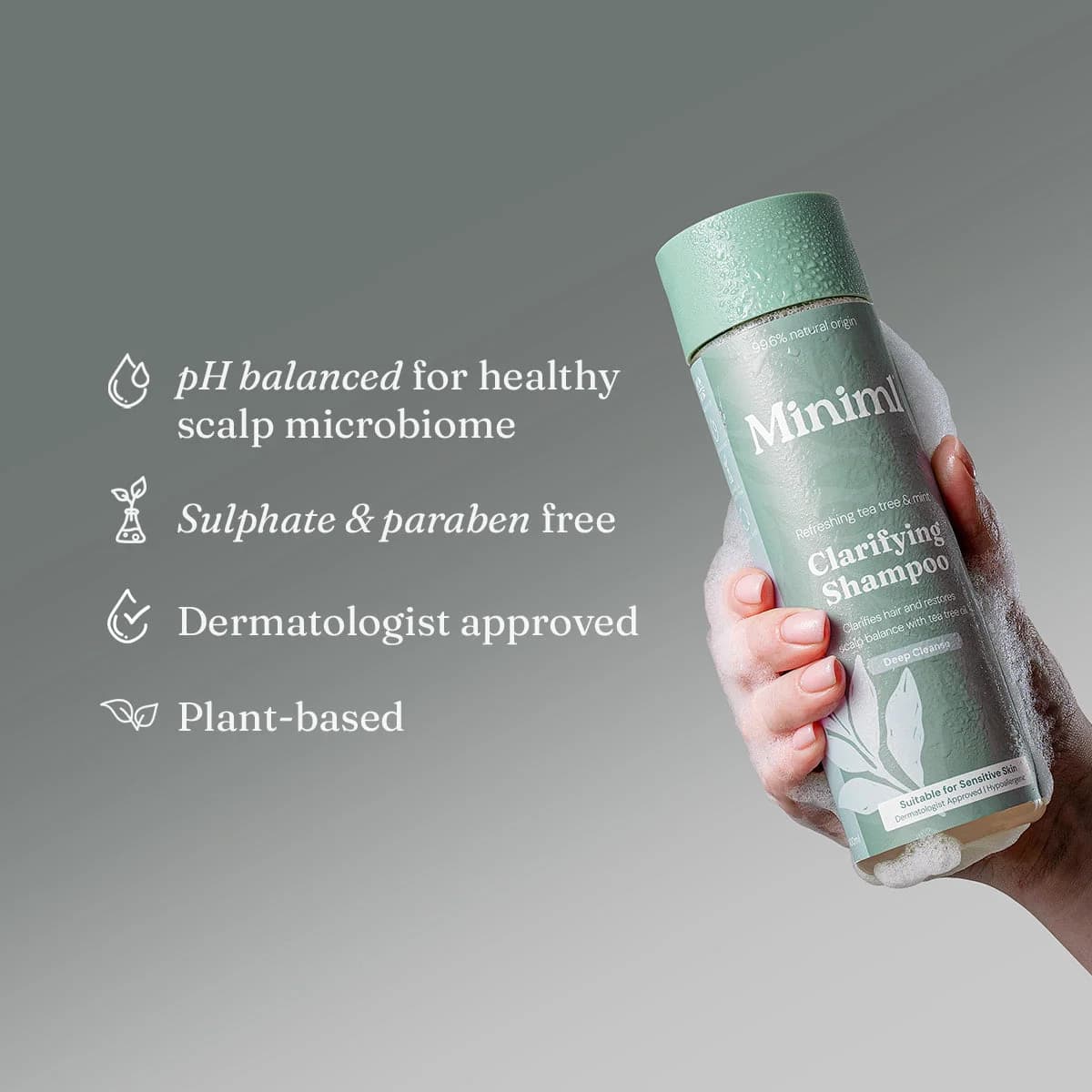 Clarifying Shampoo - Refreshing Tea Tree + Mint