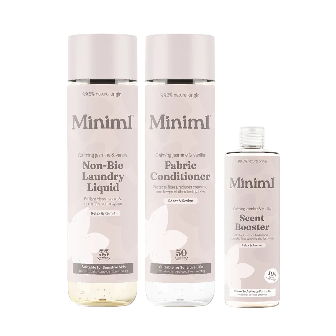 Laundry Essentials Bundle - Calming Jasmine + Vanilla