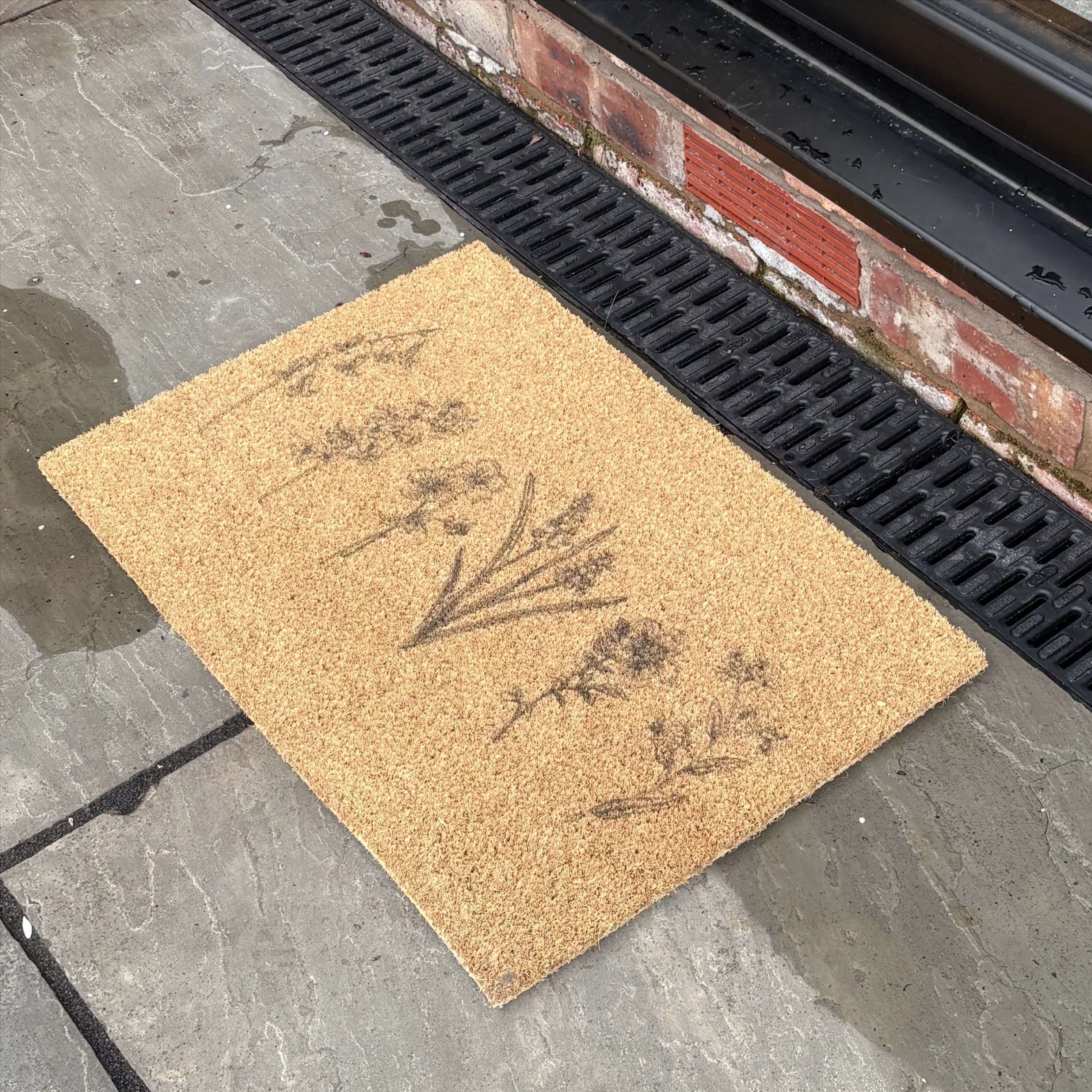 Wild Flowers Doormat (60 x 40cm)