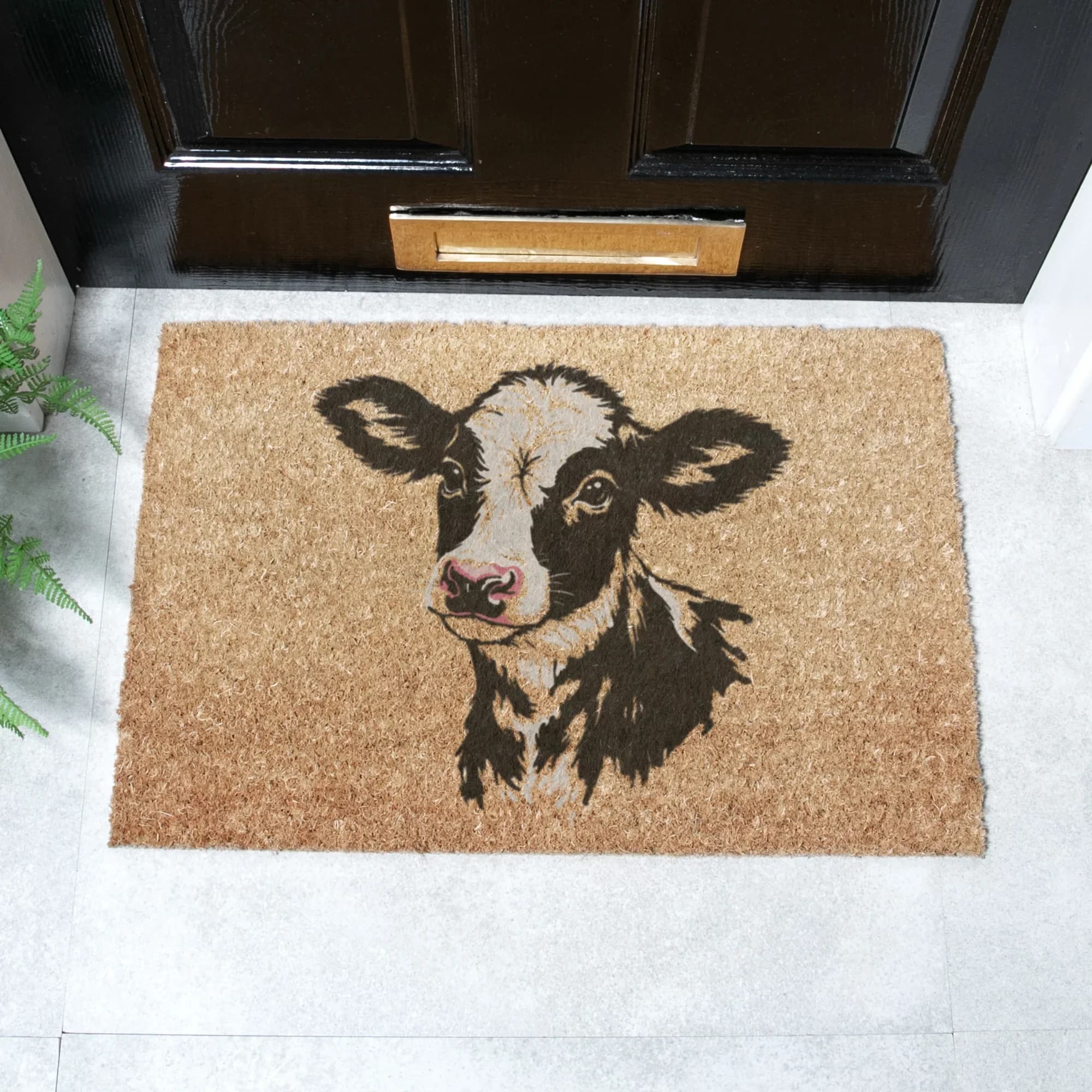 Dairy Calf Doormat (60 x 40cm)