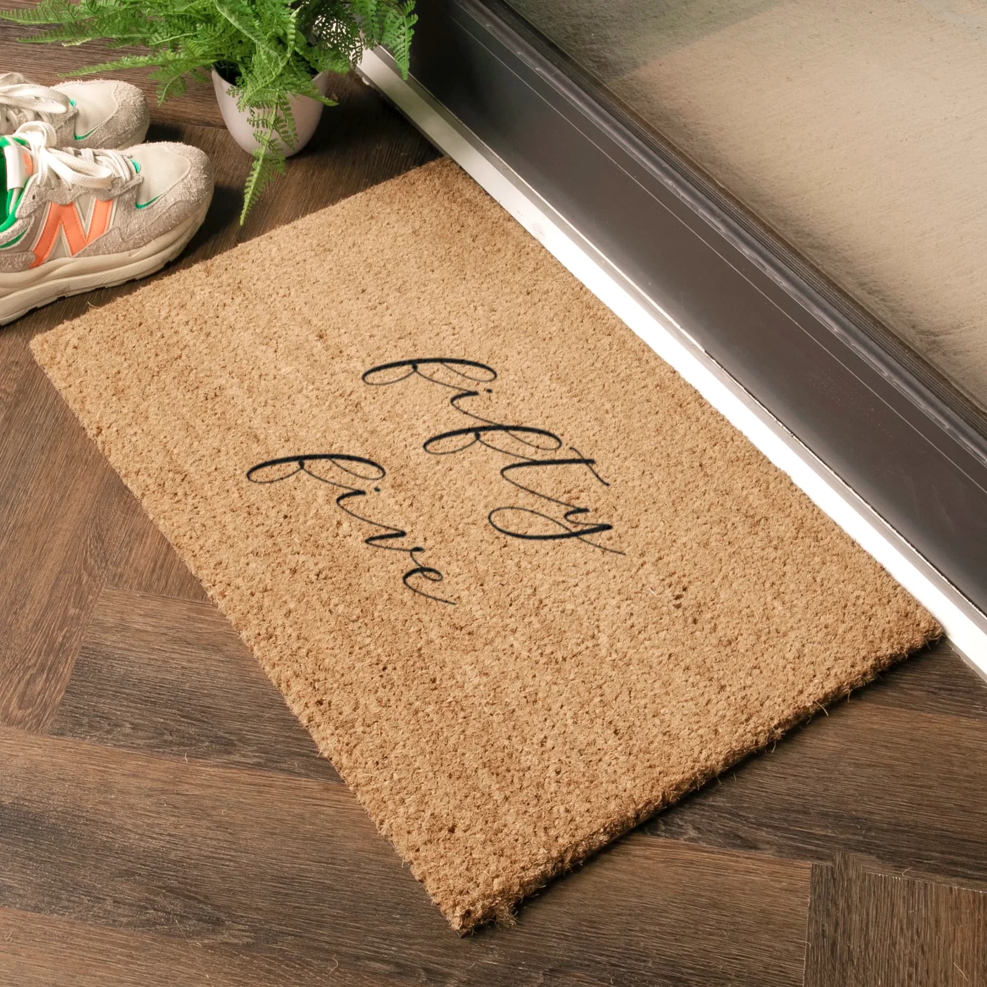 House Number Personalised Doormat