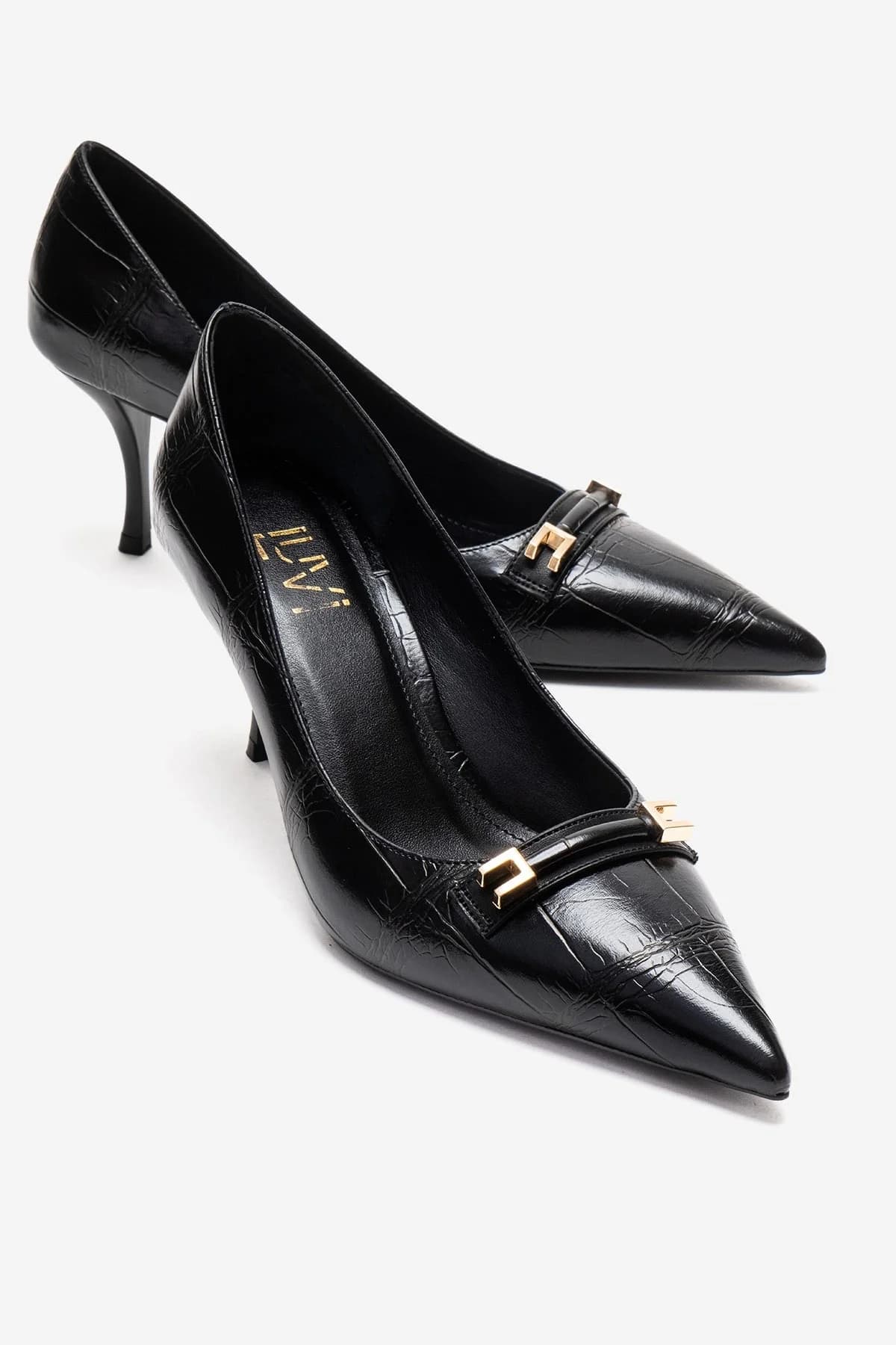 Black Stiletto Pump – image 1